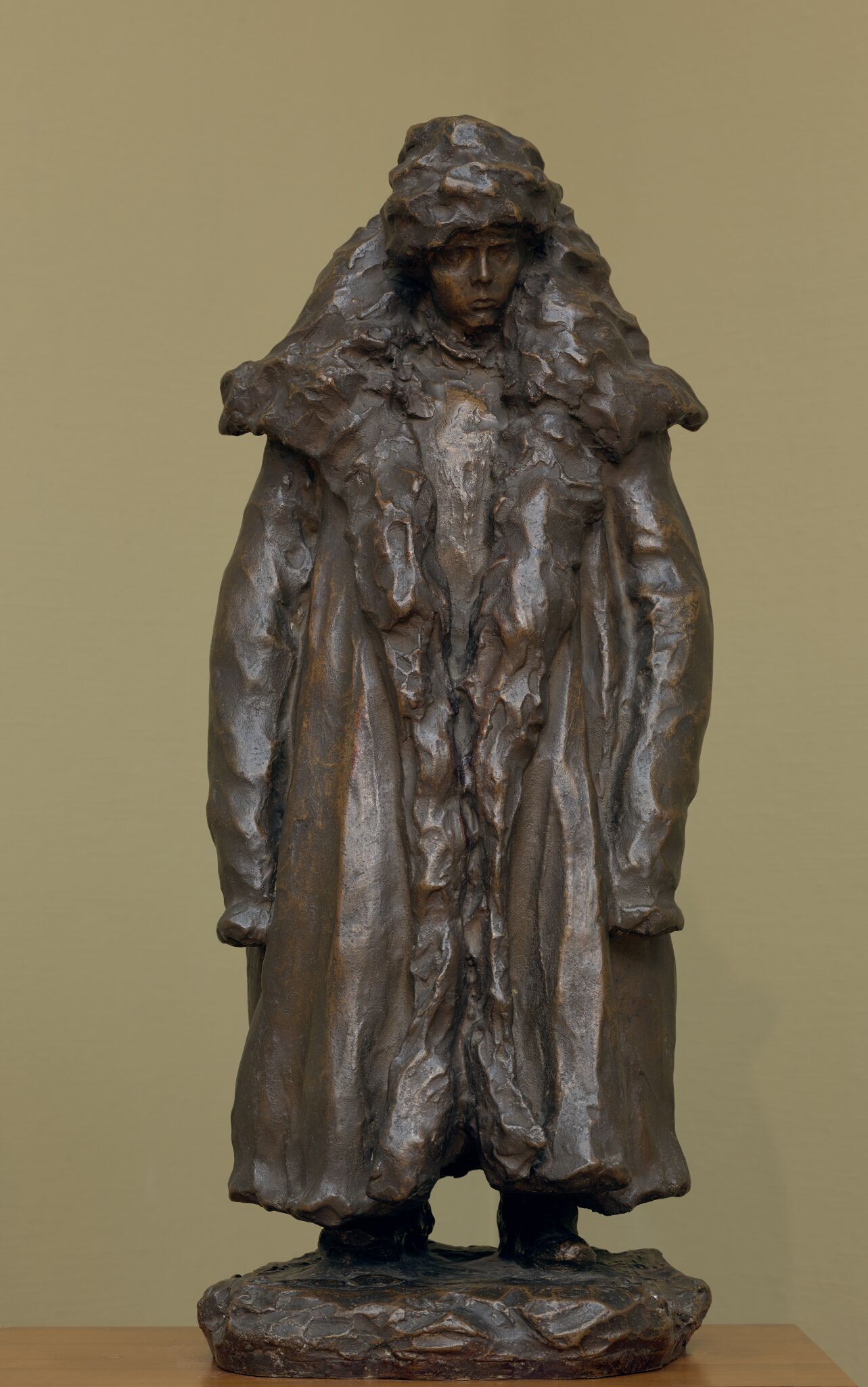 Мальчик в шубе, Vladimir Domogatskiy, 1904