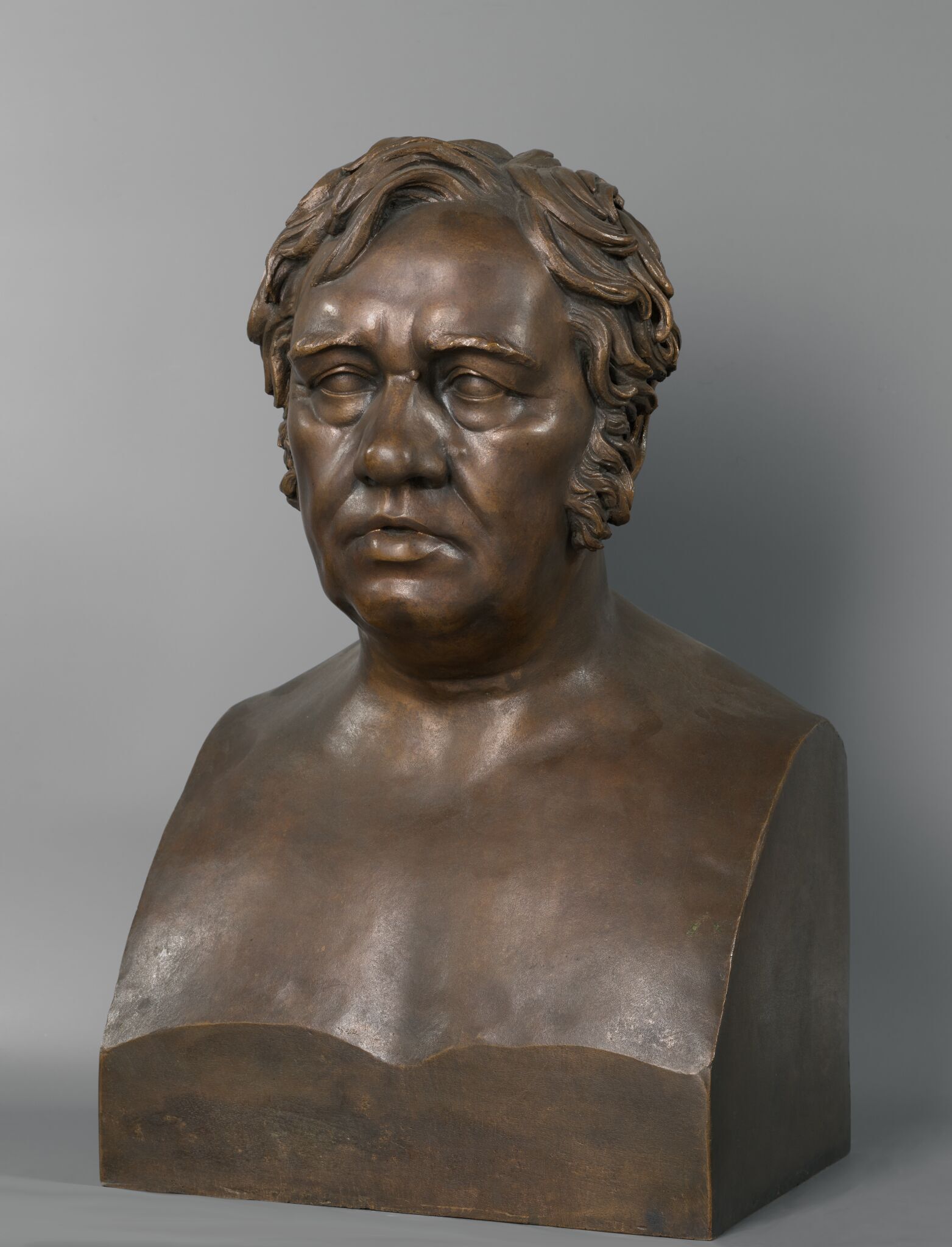 Портрет И.А. Крылова, Samuil Galberg, 1830