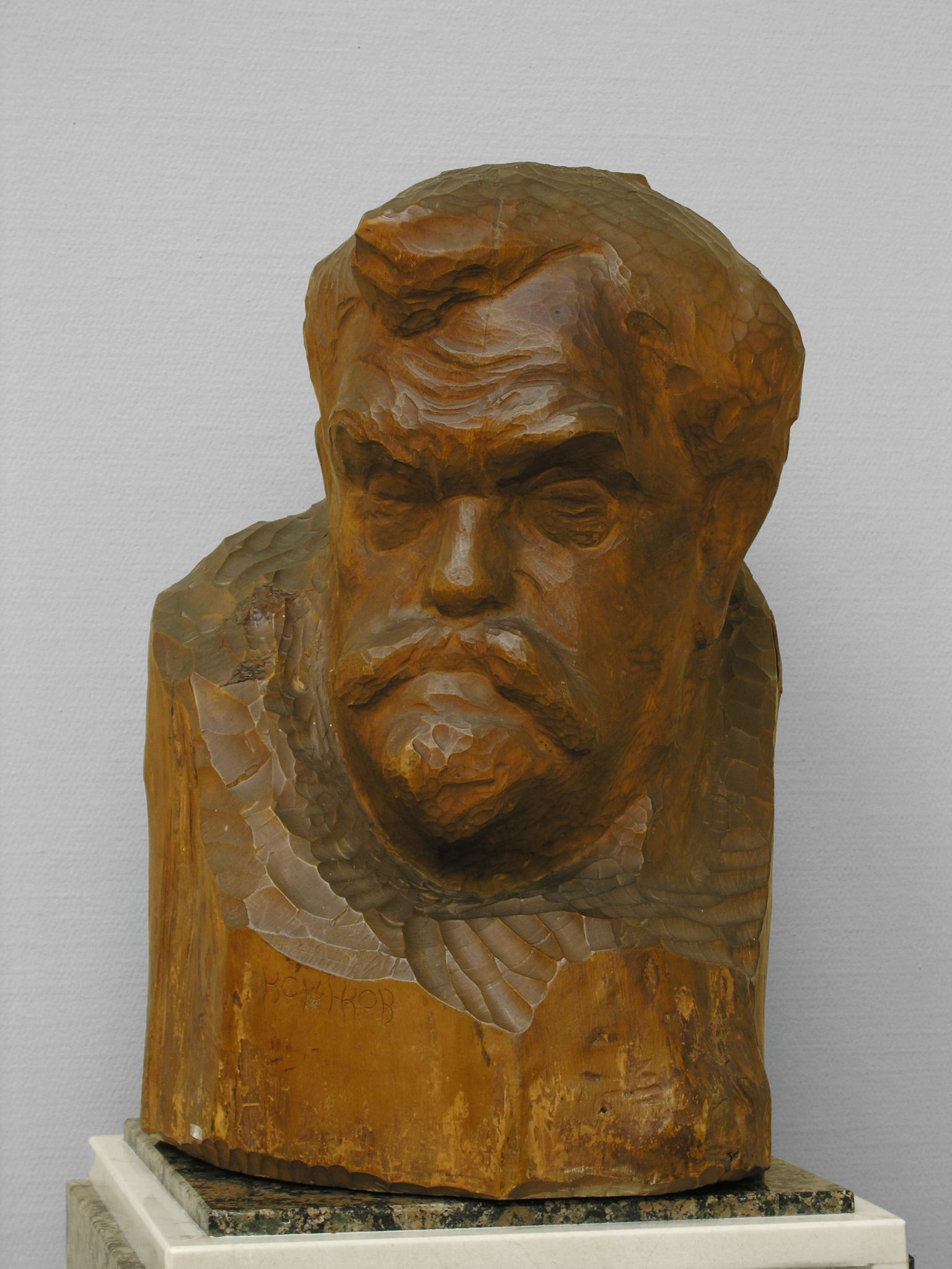 Портрет П.П. Кончаловского, Sergey Timofeyevich Konyonkov, 1903