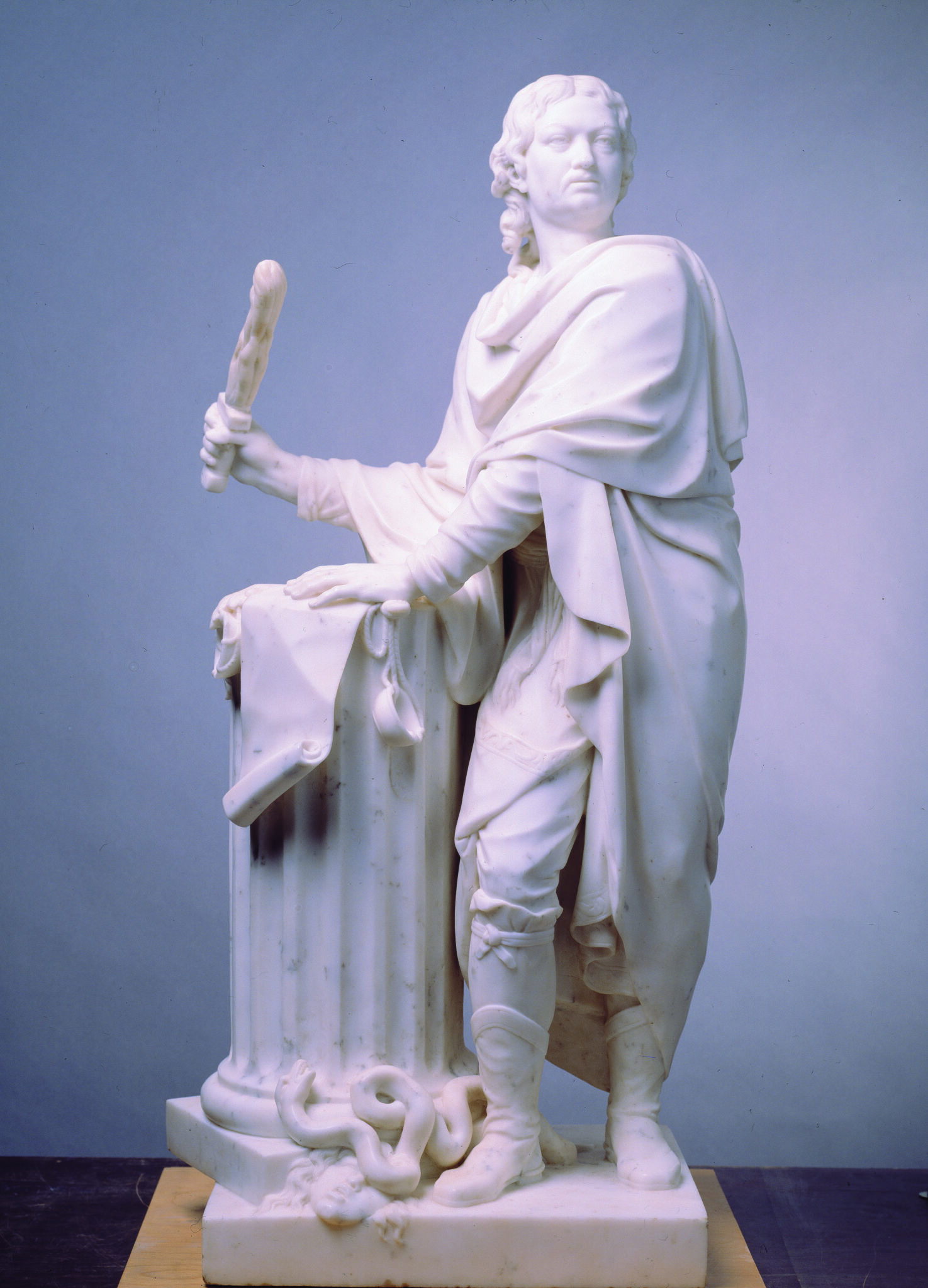 Яков Долгорукий, сжигающий царский указ, Mikhail Ivanovich Kozlovsky, 1797
