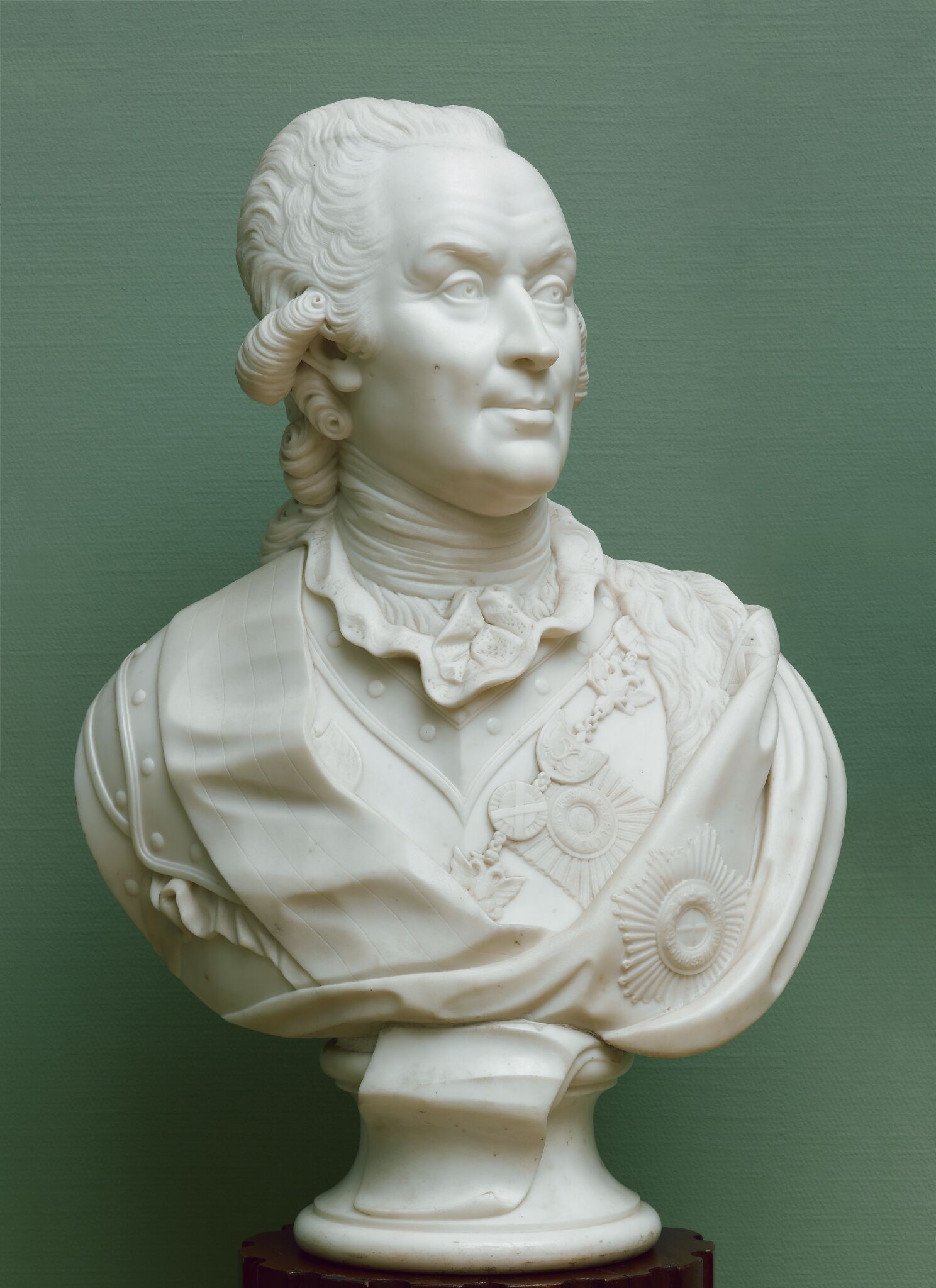 Портрет князя Н.В. Репнина, Fedot Ivanovich Shubin, 1790s