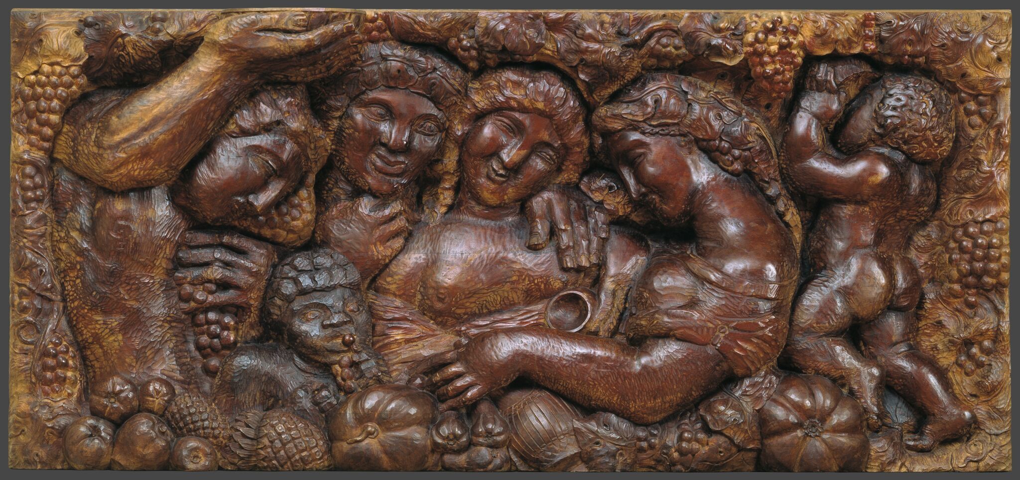 Пиршество, Sergey Timofeyevich Konyonkov, 1910