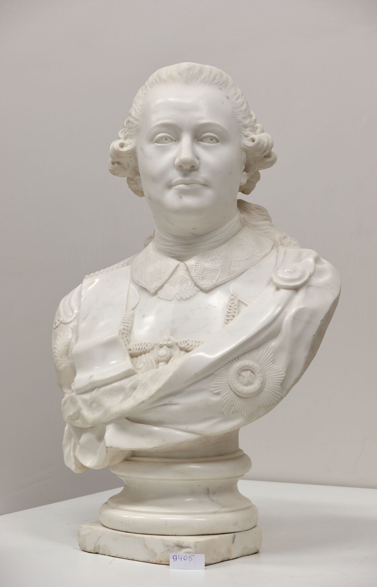 Портрет графа Г.Г. Орлова, Fedot Ivanovich Shubin, 1782