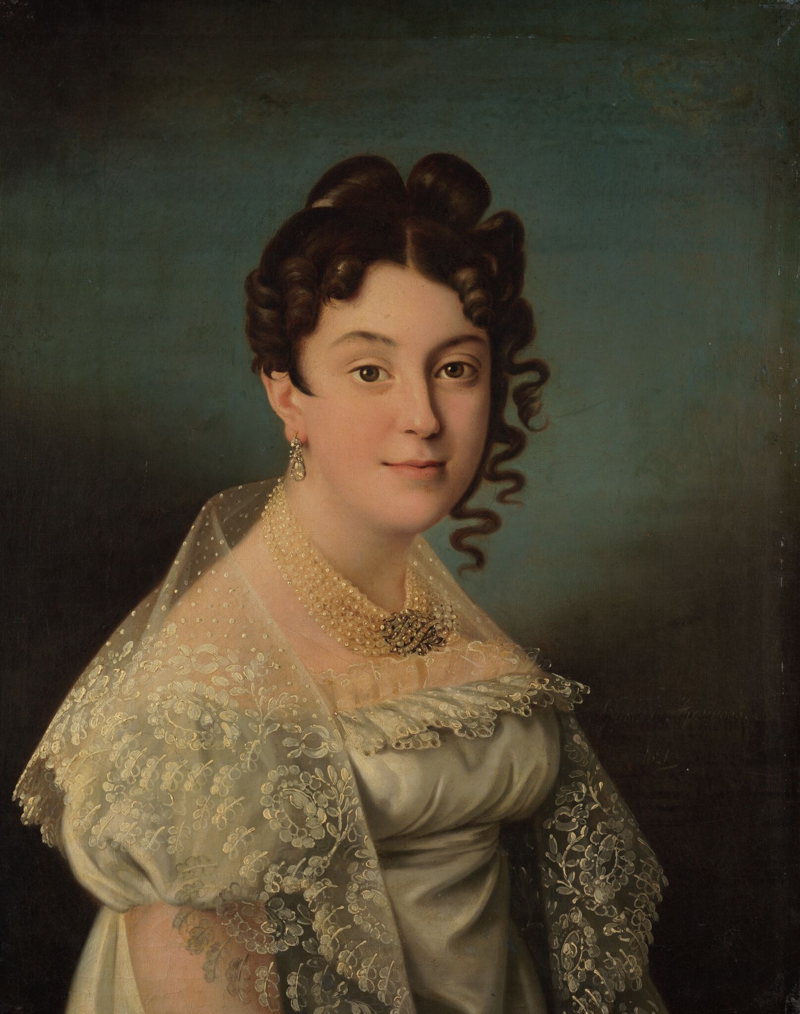 Портрет С.И. Вишняковой, Nikolay Argunov, 1821
