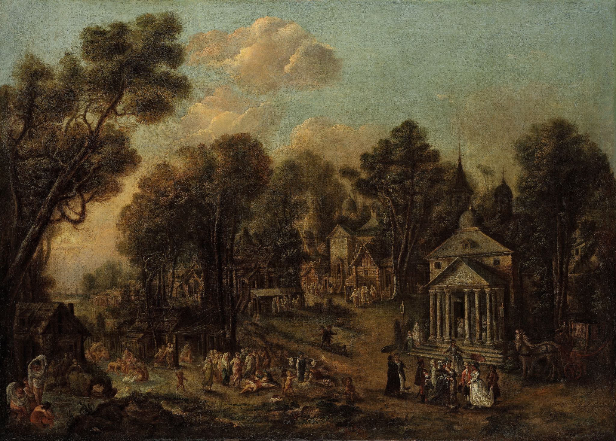 Храмовый праздник, Ivan Tankov, 1784