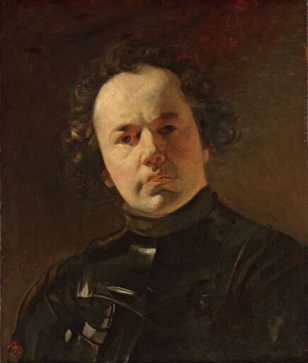 Портрет художника Якова Феодосиевича Яненко в латах (1800-1852)