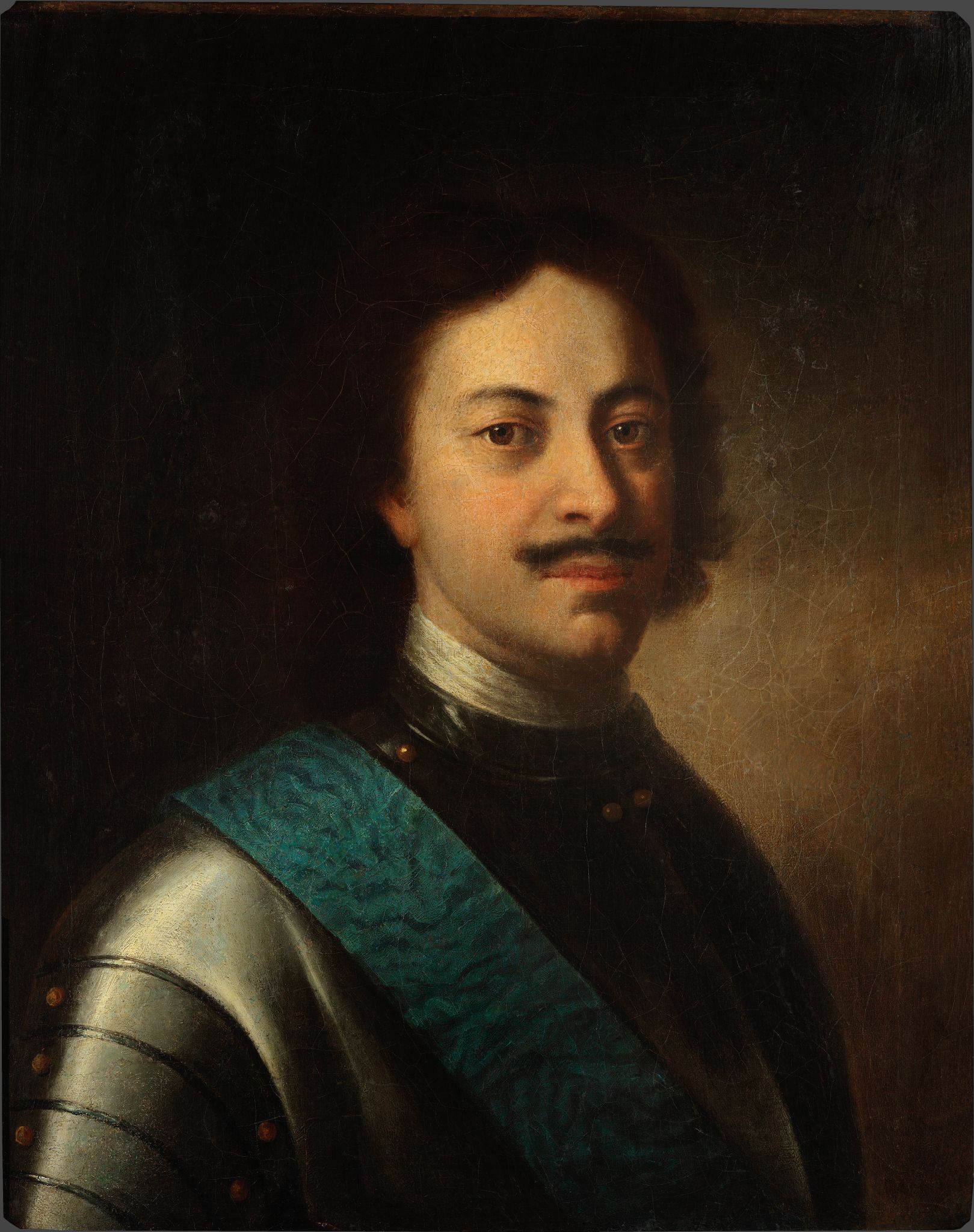 Портрет Петра I, Unknown artist, first quarter of the 18th century, first quarter of the 18th century