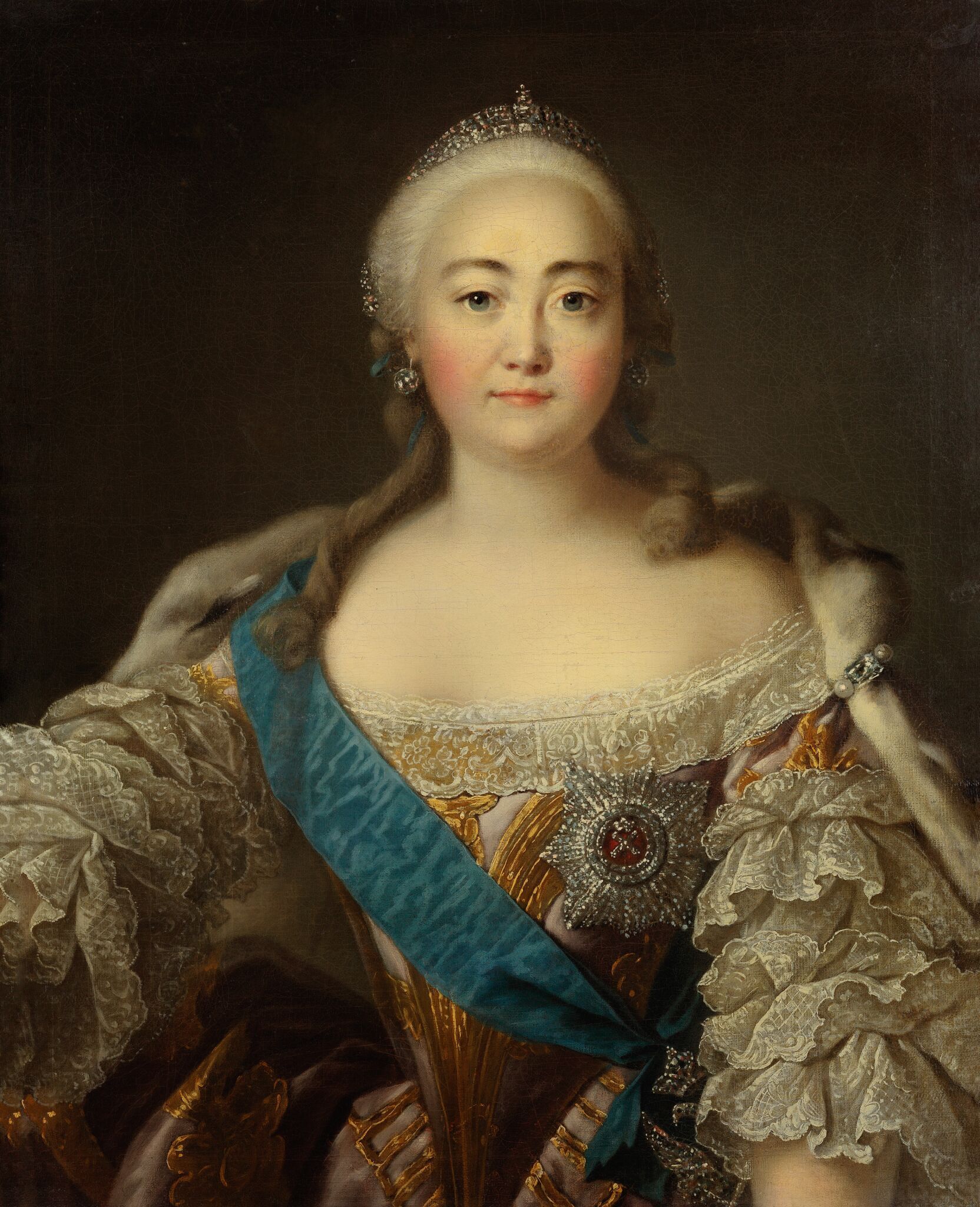 Портрет императрицы Елизаветы Петровны, Lui Toke, after 1758