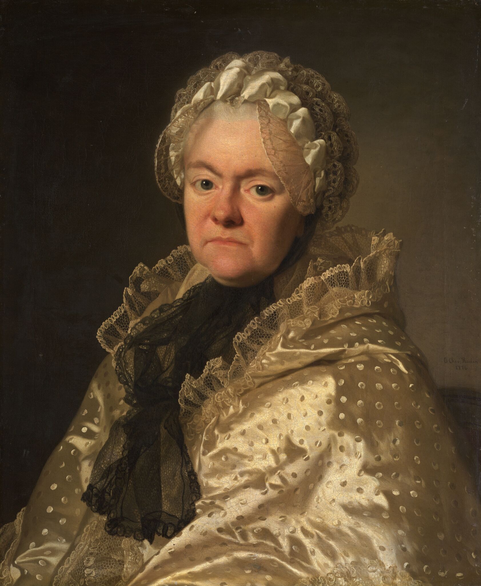 Портрет графини Е.А. Чернышевой, Alexander Roslin, 1776