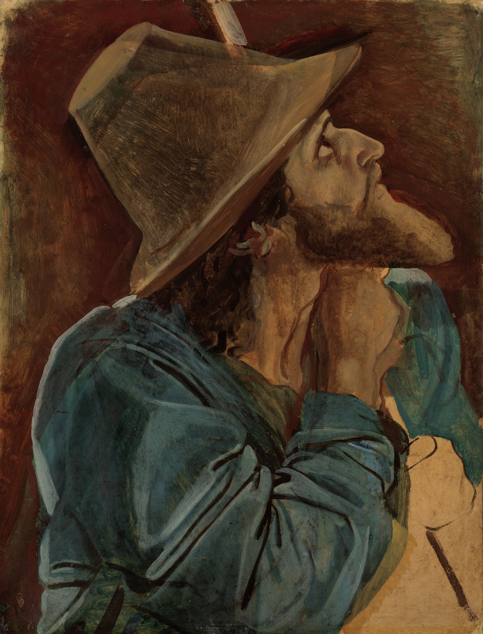 Путешественник, Alexander Ivanov, mid-1840s
