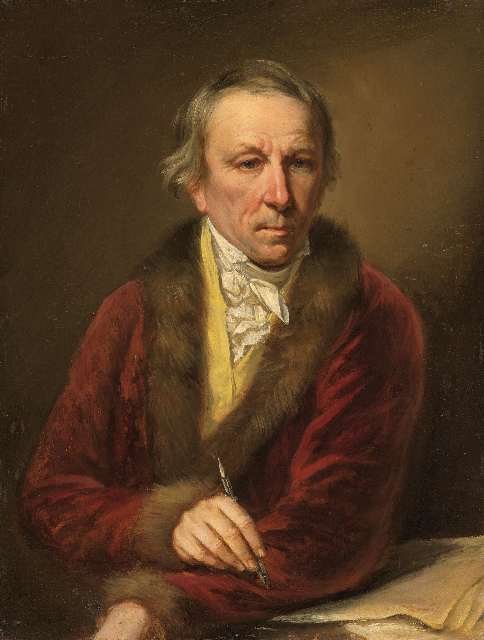 Автопортрет, Fedor Kyunel, c. 1840