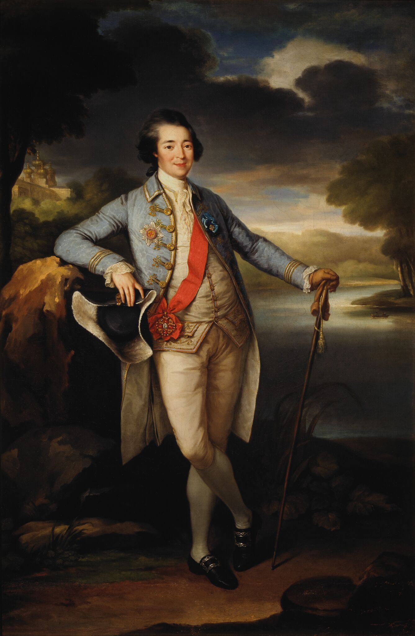 Портрет князя А.Б. Куракина, Richard Brompton, 1781