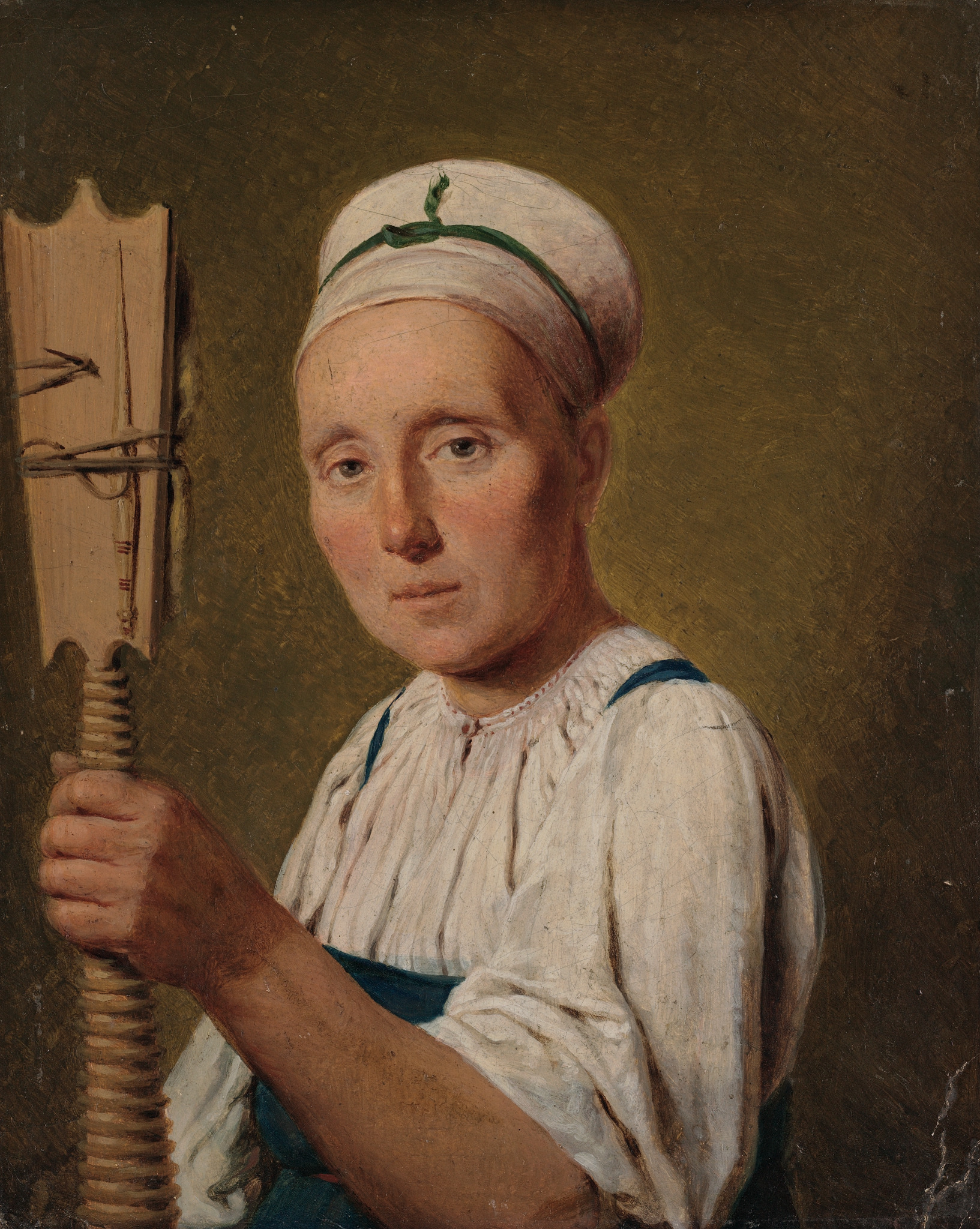 Пряха Тверской губернии, Alexey Venetsianov, 1830s