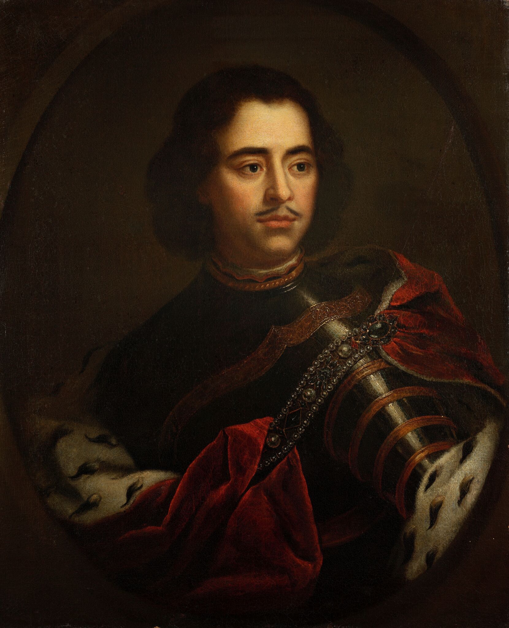 Портрет Петра I, Unknown artist, early 18th century