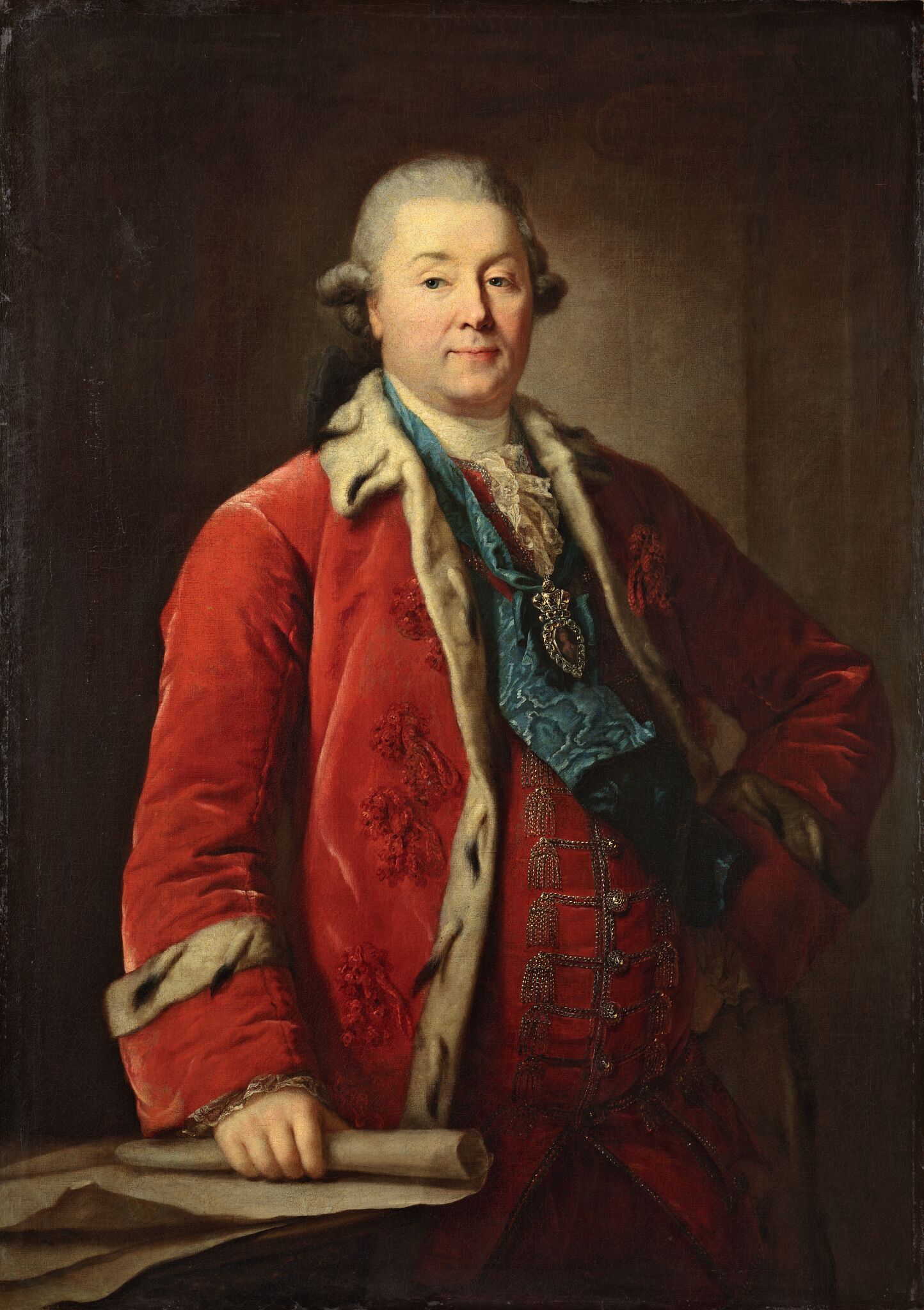 Портрет князя Г.Г. Орлова, Unknown artist, second half of the 18th century, no earlier than 1772