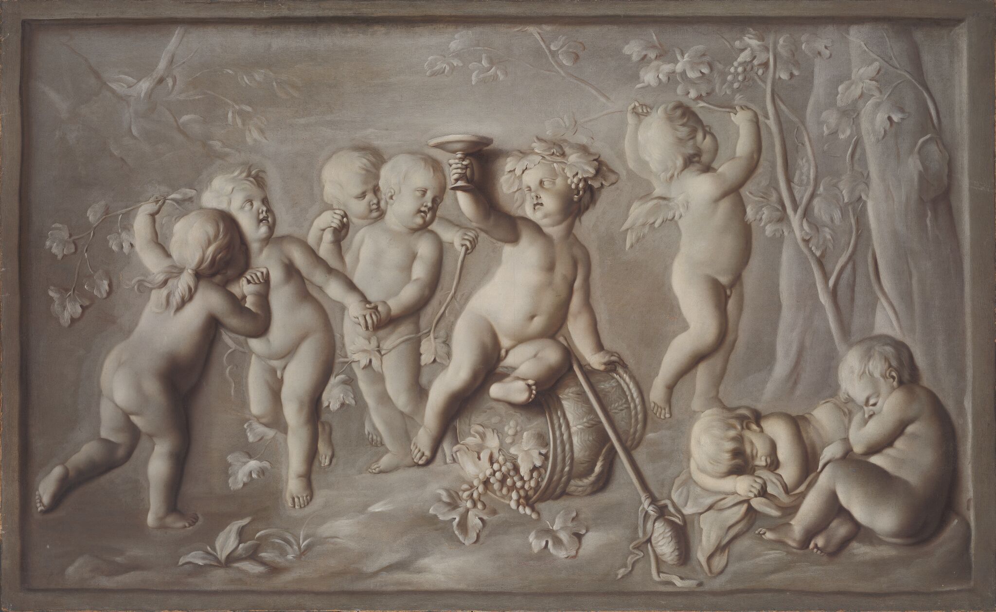 Детская вакханалия (Амуры), Grigory Ugryumov, 1783