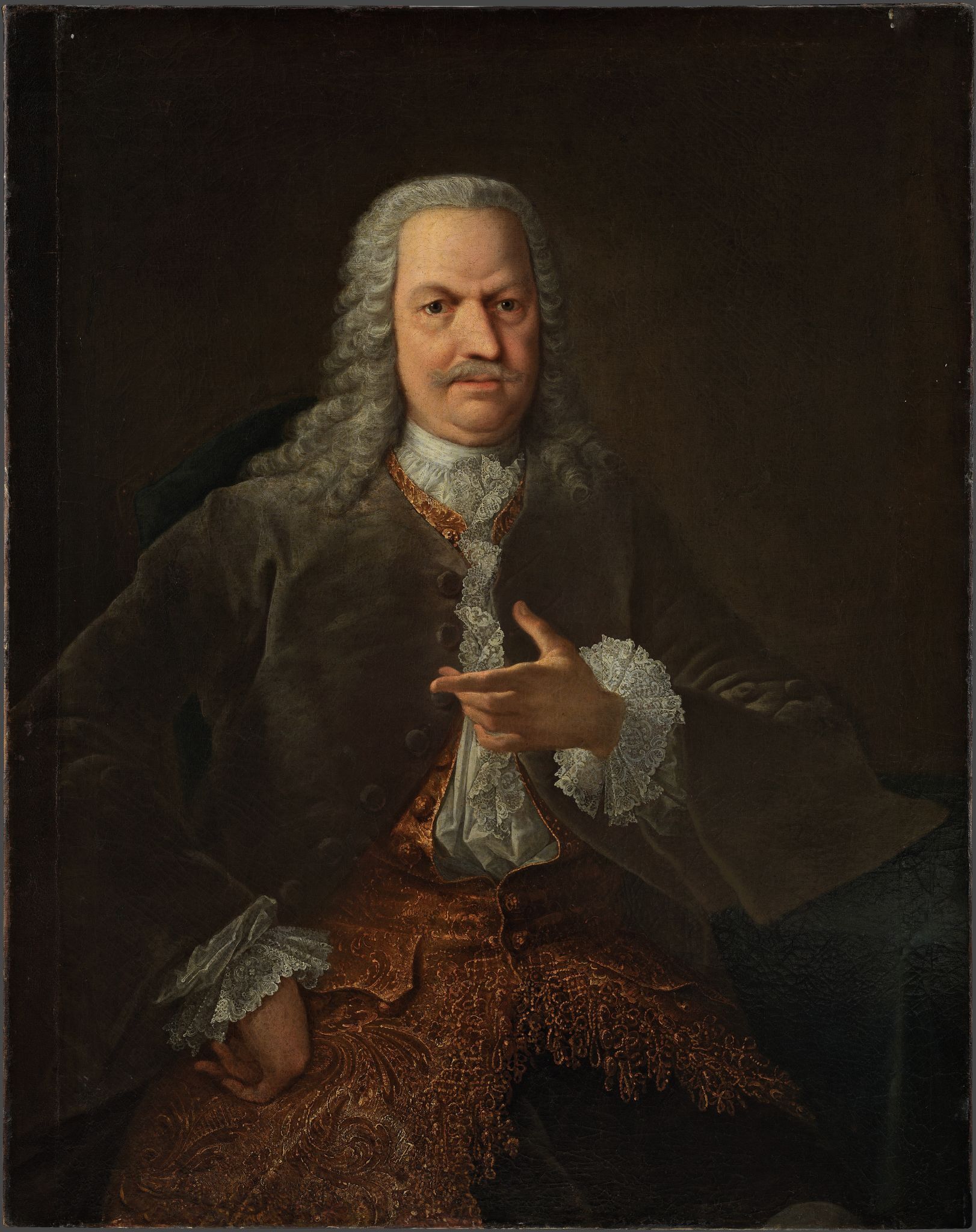 Портрет А.Н. Демидова, Georg Cristoph Grooth, before 1745