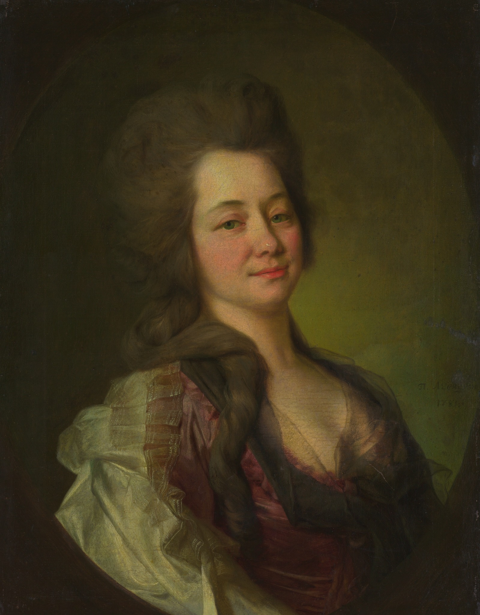 Портрет М.А. Львовой, Dmitry Levitzky, 1781
