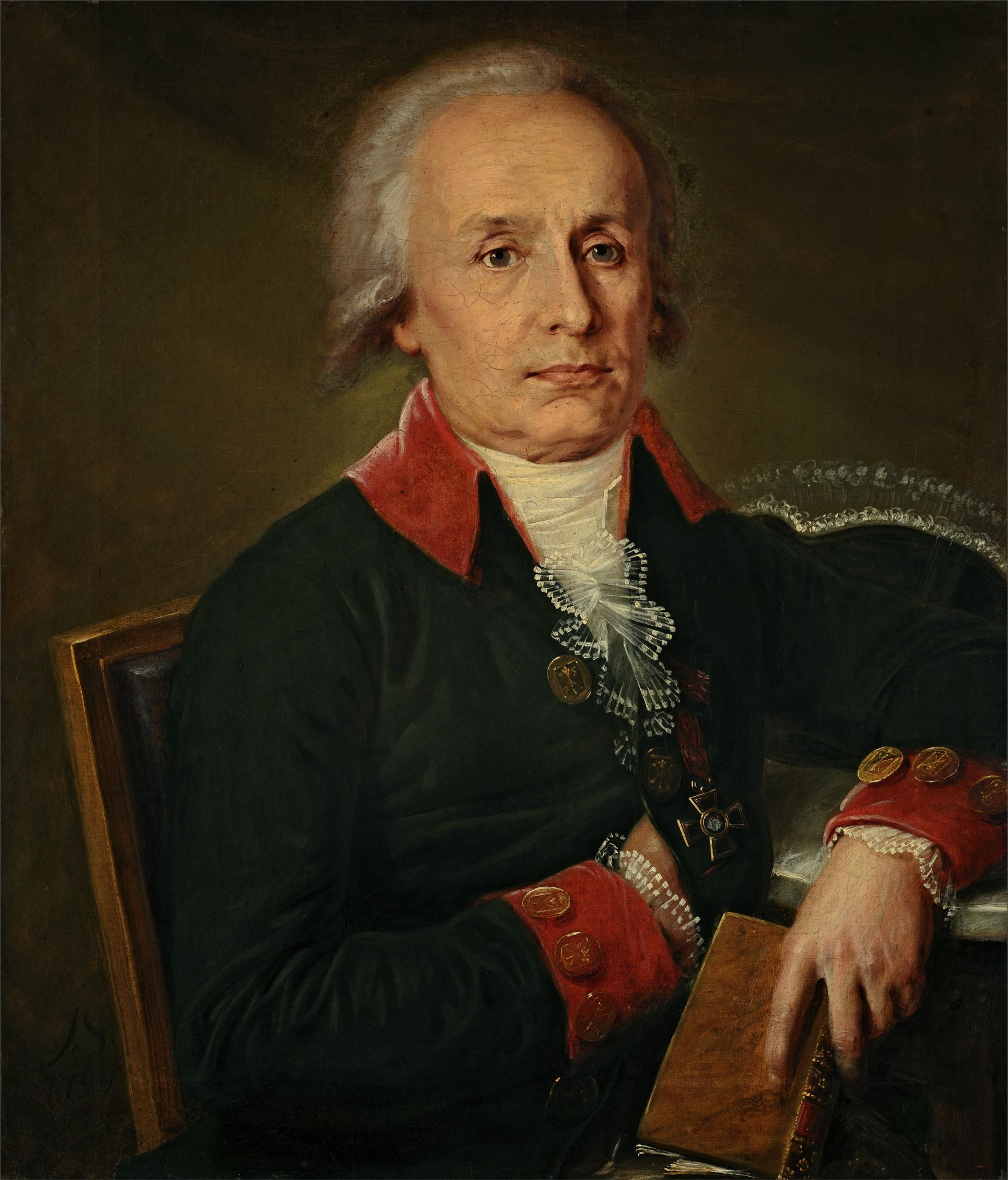 Портрет А.М. Юрьева, Ivan Smirnovskiy, 1799