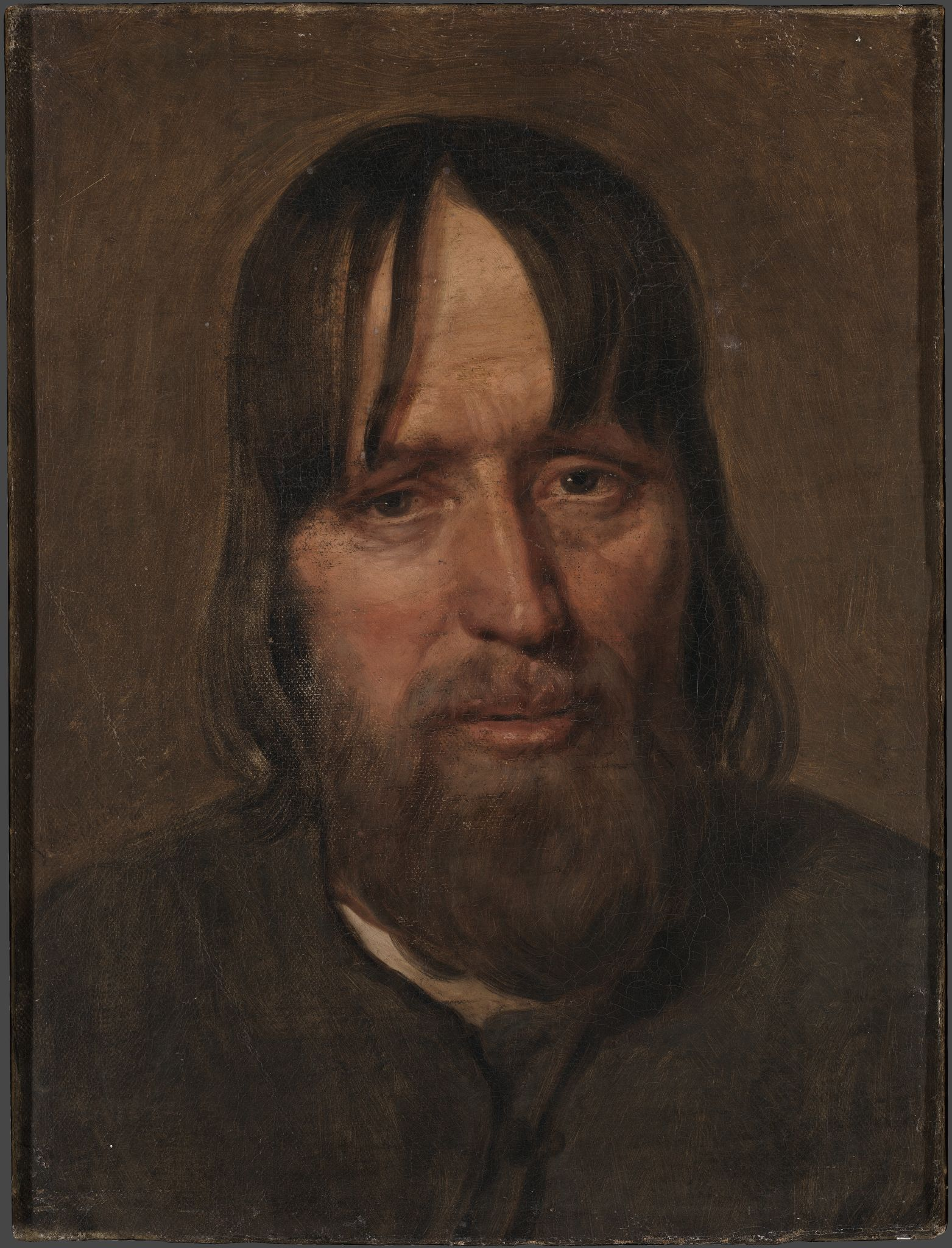 Голова крестьянина, Alexey Venetsianov, 1825