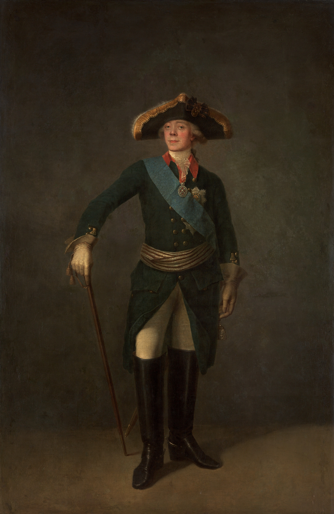Портрет Павла I, Stepan Shchukin, 1797