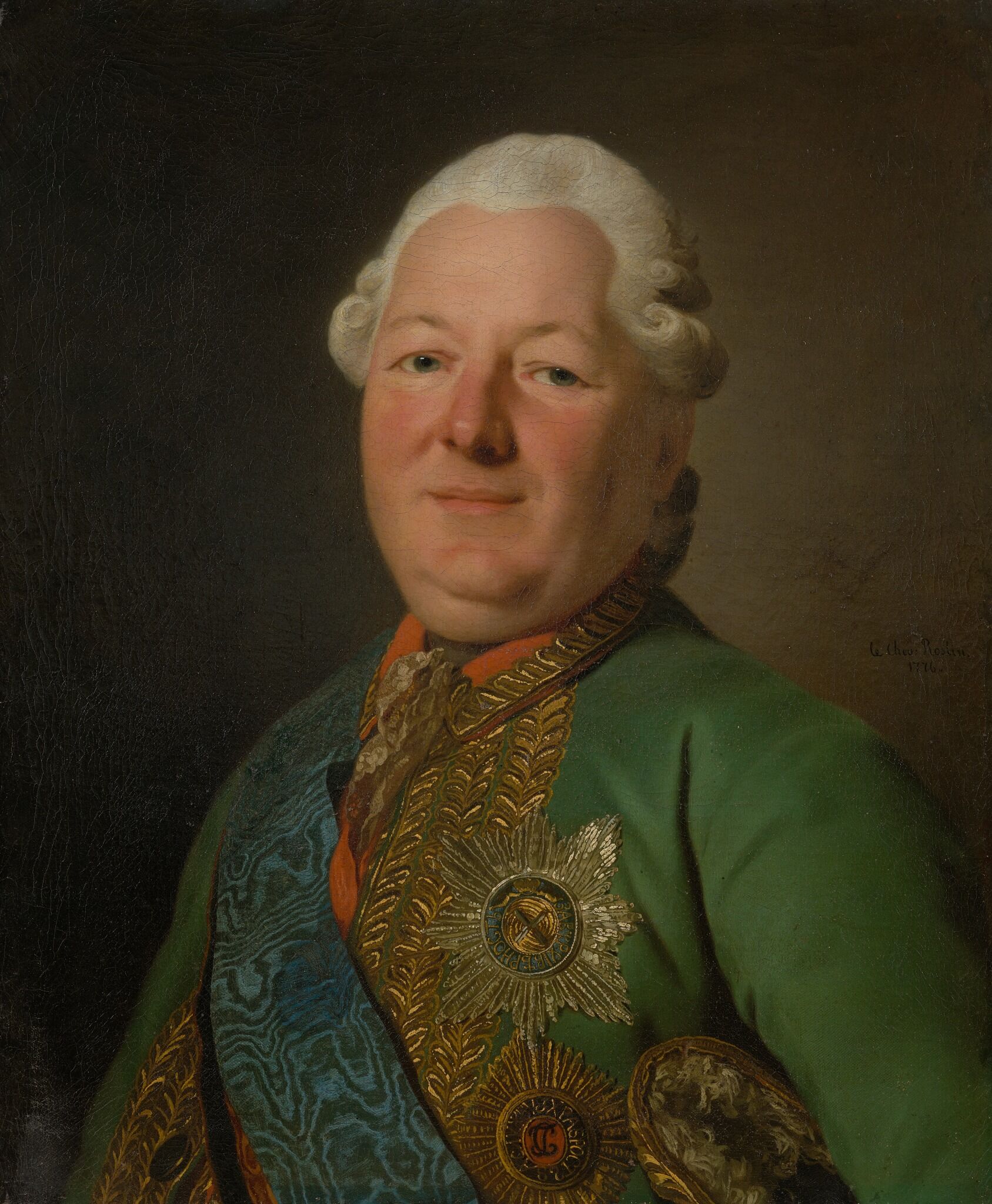 Портрет князя В.М. Долгорукого-Крымского, Alexander Roslin, 1776