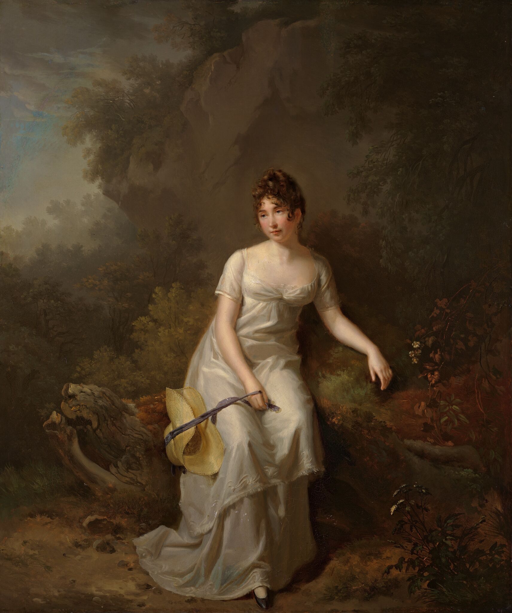 Портрет графини Е.Л. Головкиной, Unknown foreign artist, late 18th century