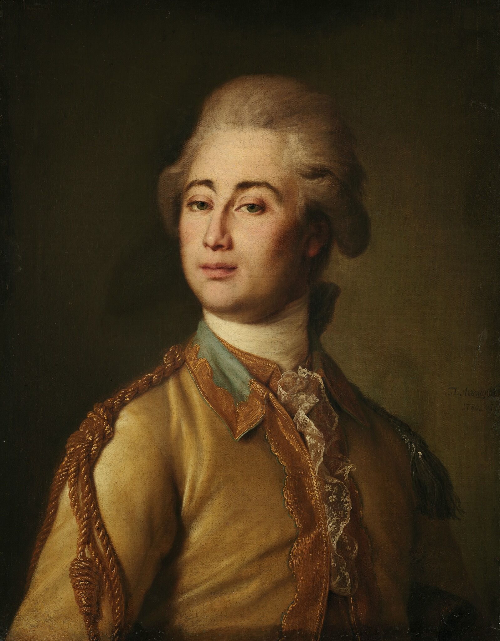 Портрет А.Д. Ланского, Dmitry Levitzky, 1780