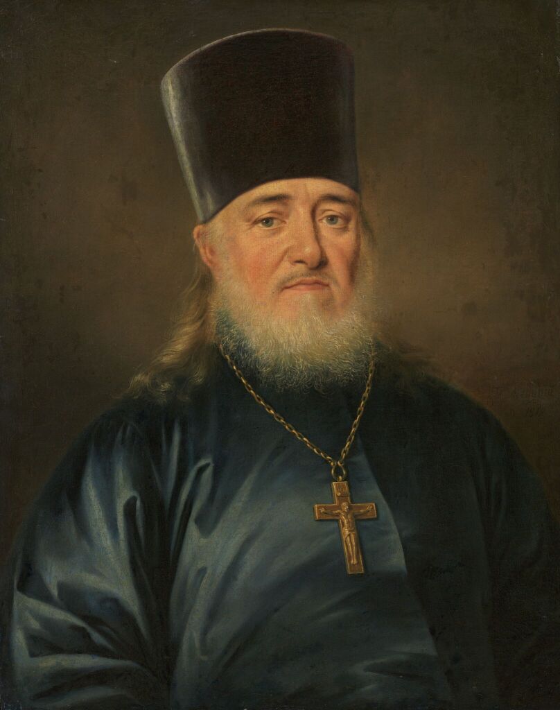 Портрет священника Петра Левицкого