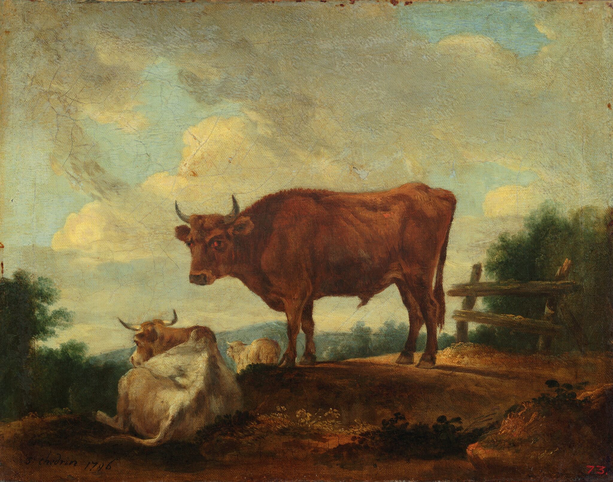 Пейзаж с животными, Semyon Shchedrin, 1796