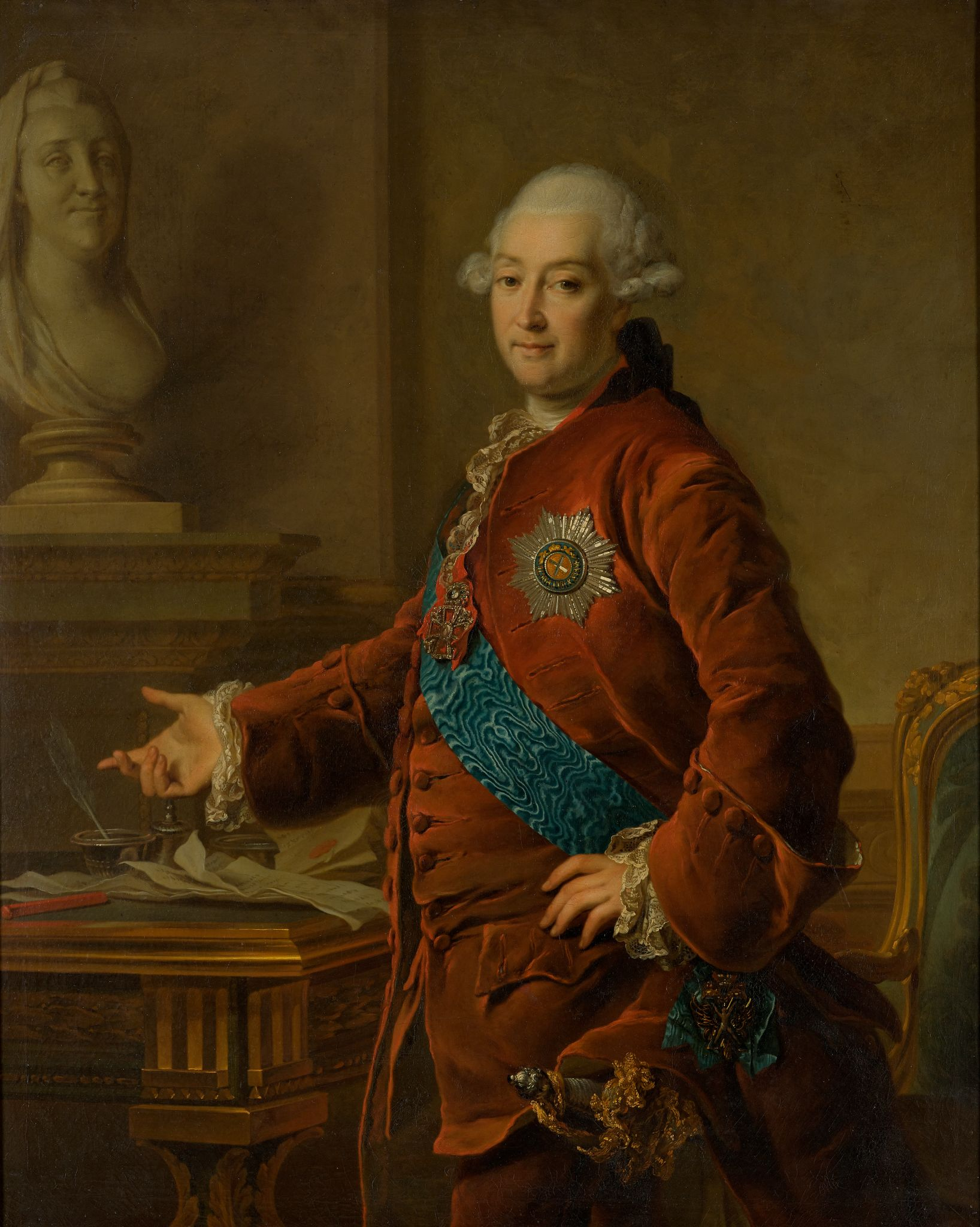Портрет князя А.М. Голицына, Dmitry Levitzky, 1772