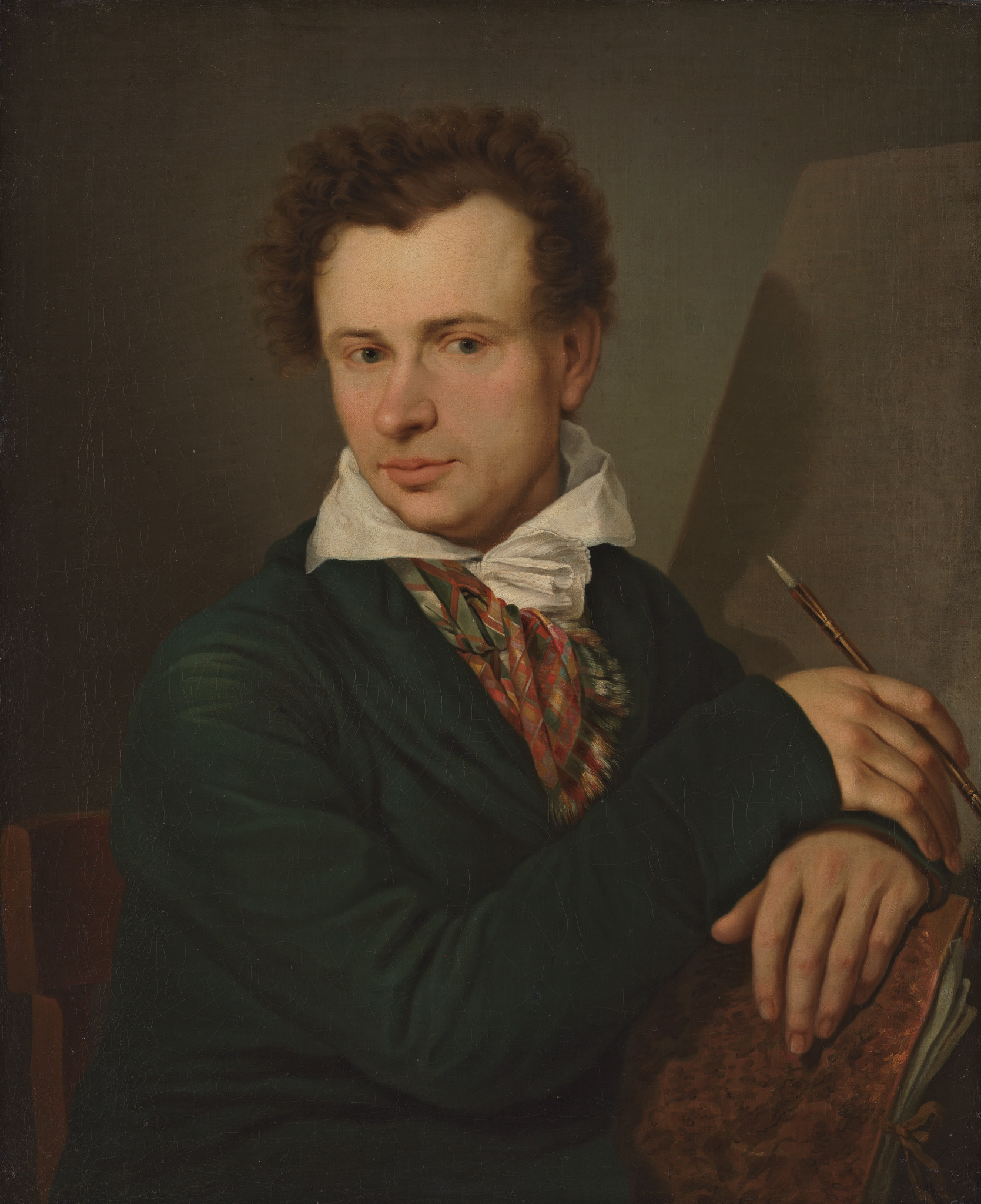 Автопортрет, Ivan Bugaevsky-Blagodarny, 1814