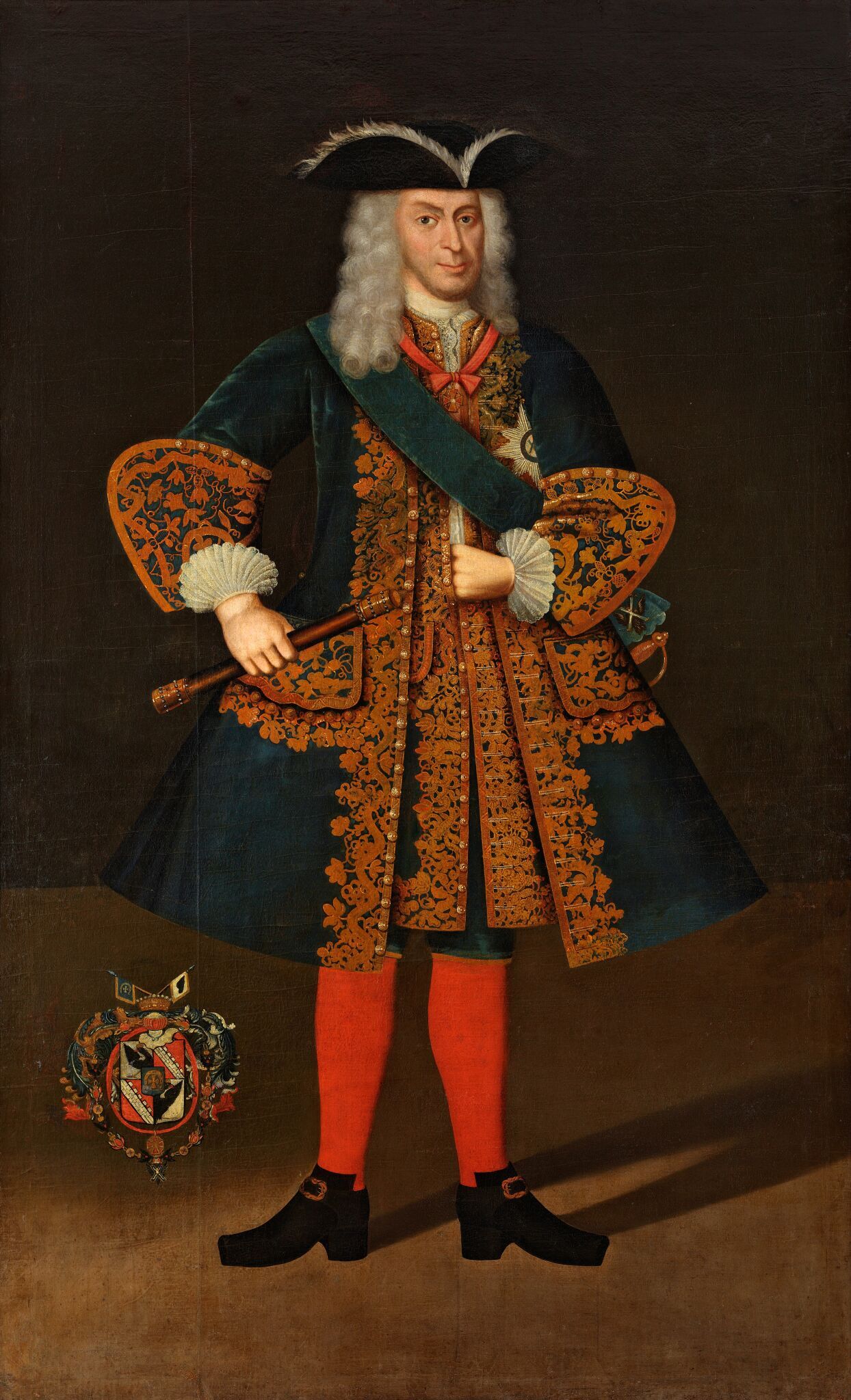 Портрет графа Григория Петровича Чернышева, Unknown artist, mid-18th century, no earlier than 1741