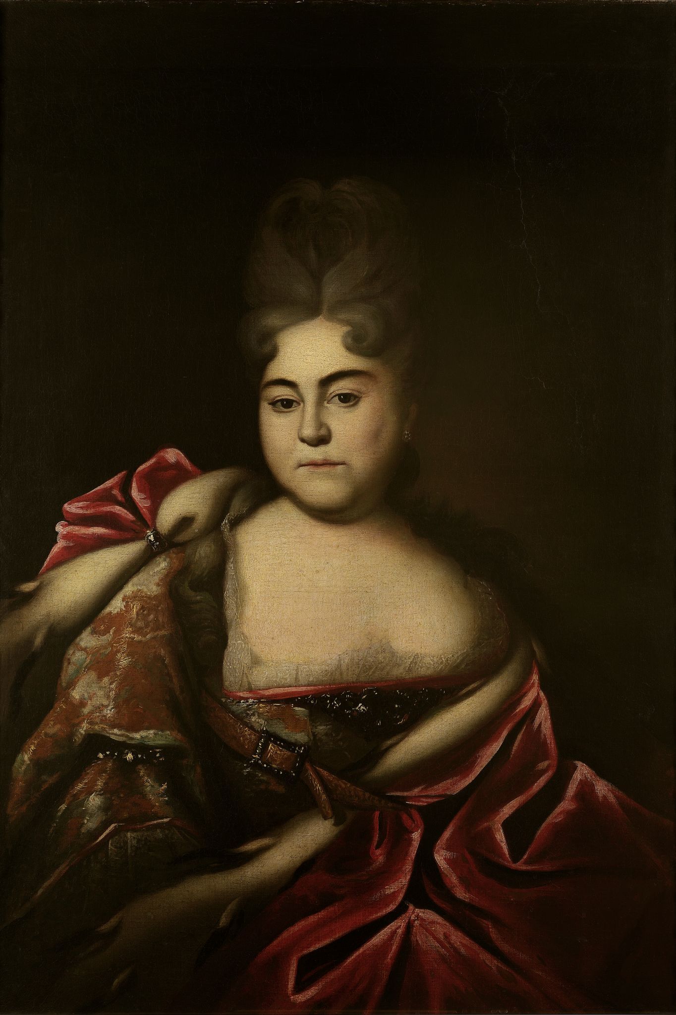 Портрет царевны Натальи Алексеевны, Ivan Nikitich Nikitin, c. 1714–1715