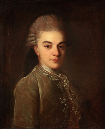 Портрет А.М. Римского-Корсакова в юности