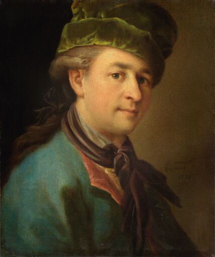 Портрет молодого человека в голубом кафтане (Автопортрет?)