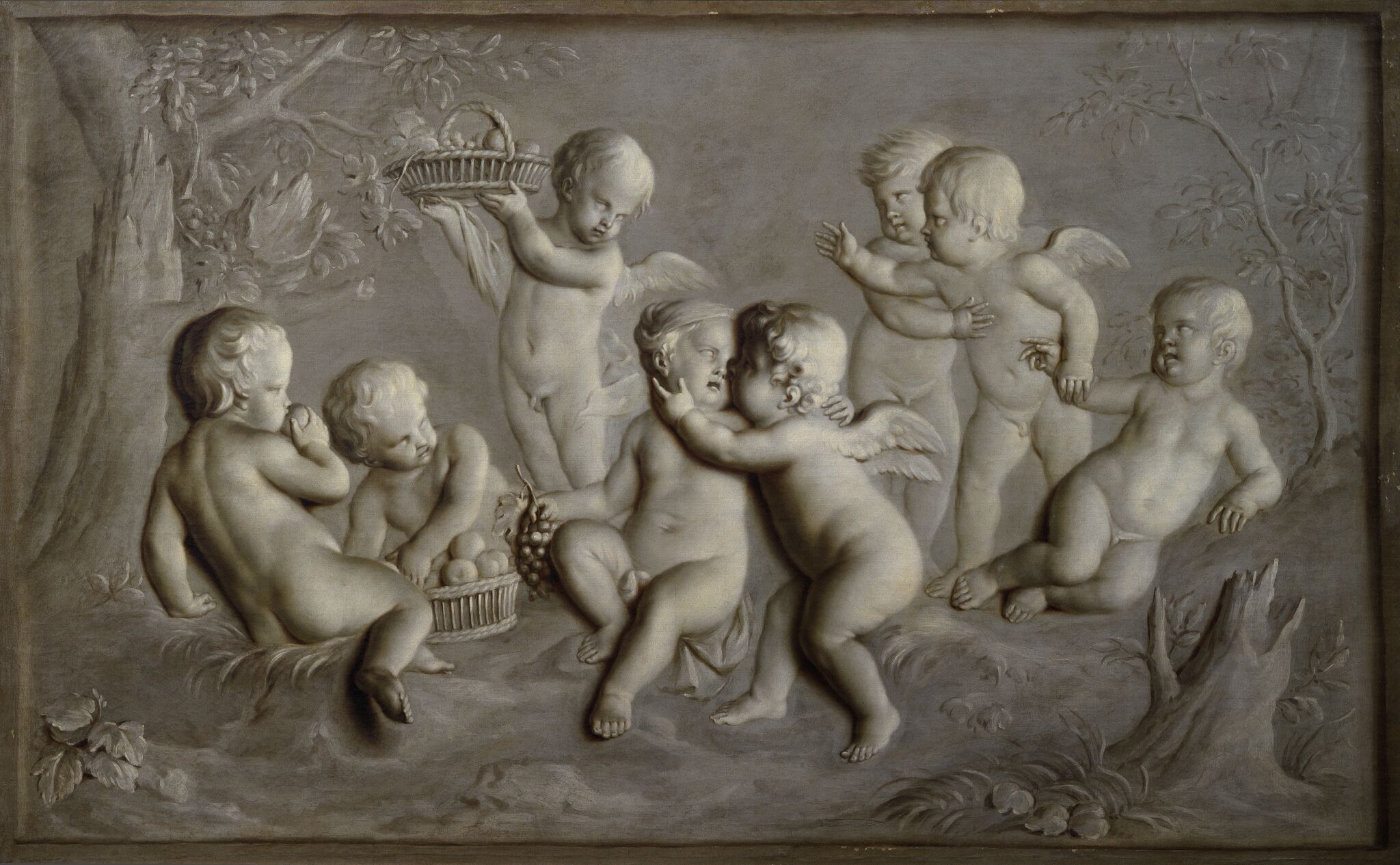 Детская вакханалия (Амуры), Grigory Ugryumov, 1783