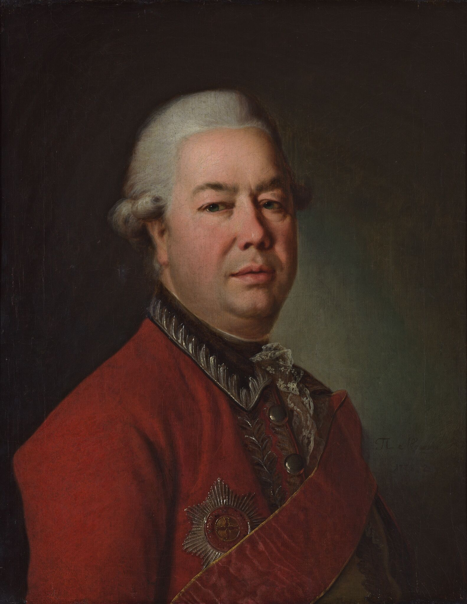 Портрет М.И. Мордвинова, Dmitry Levitzky, 1778