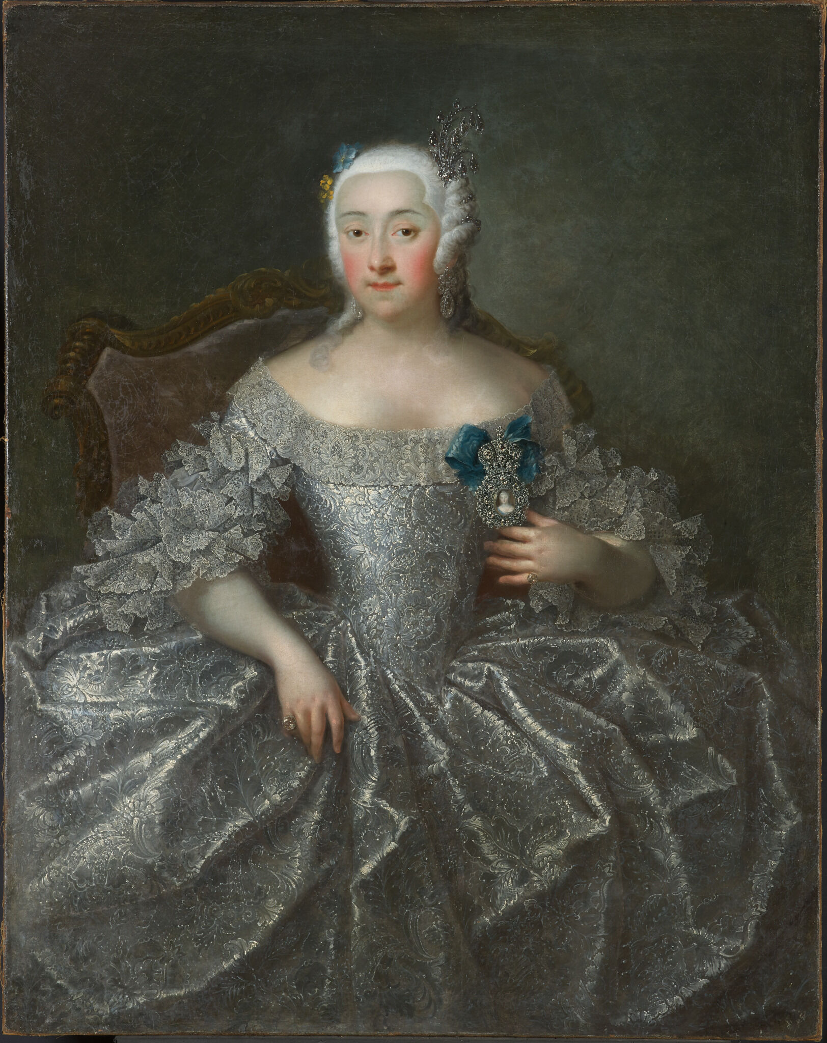 Портрет графини В.А. Шереметевой, Georg Cristoph Grooth, 1746