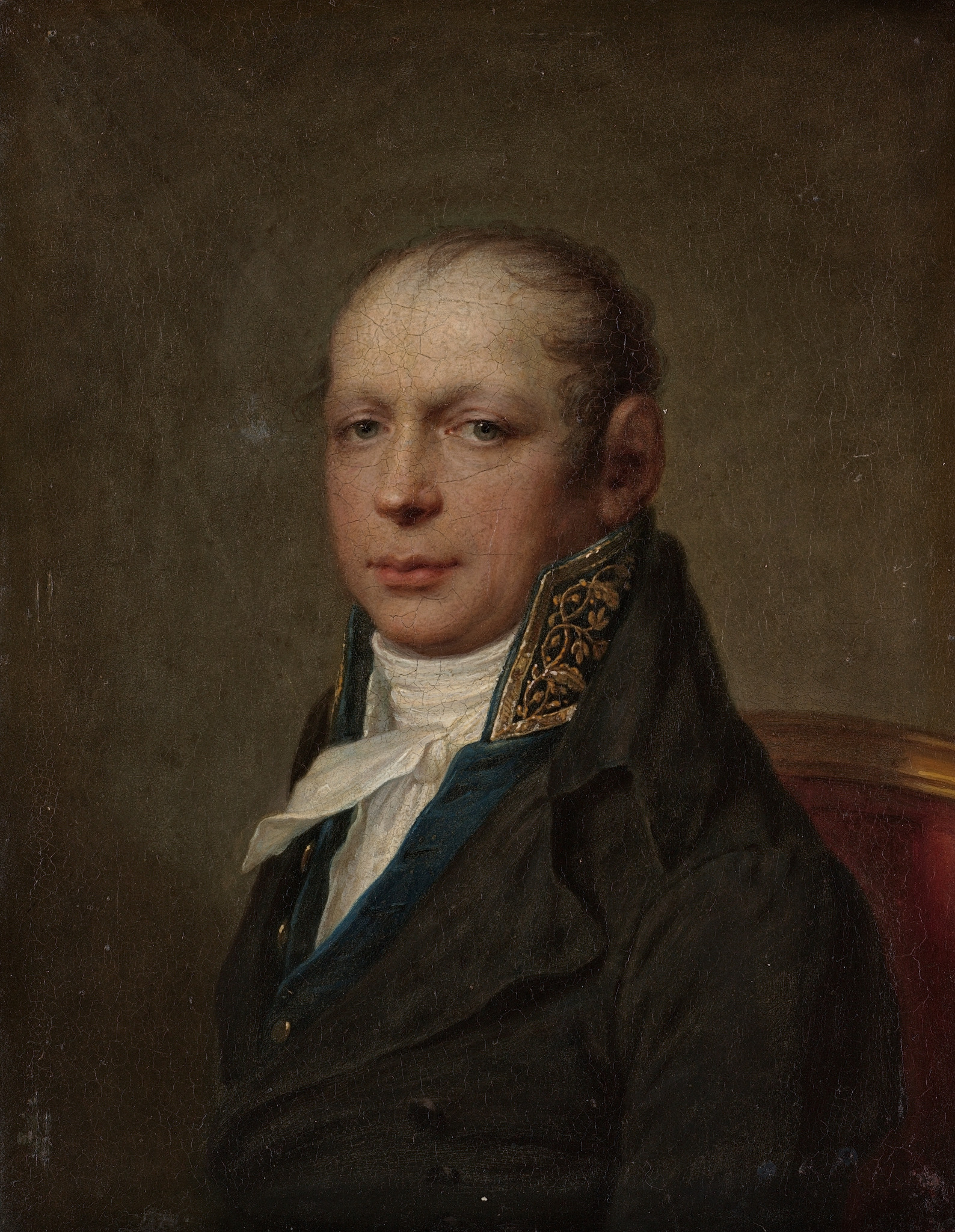 Портрет А.Д. Захарова, Stepan Shchukin, no earlier than 1804