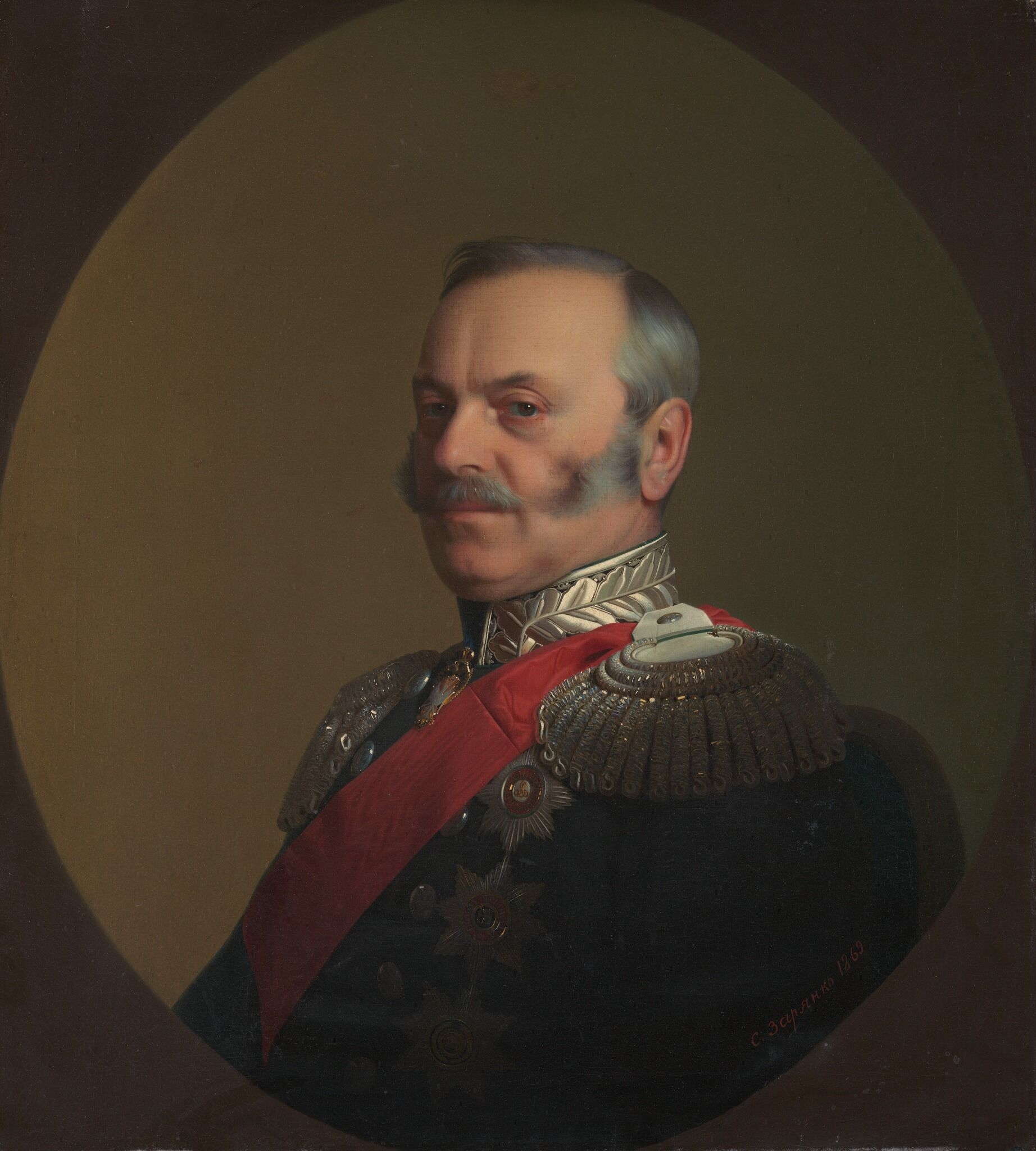 Портрет Павла Петровича Мельникова, Sergey Zaryanko, 1869