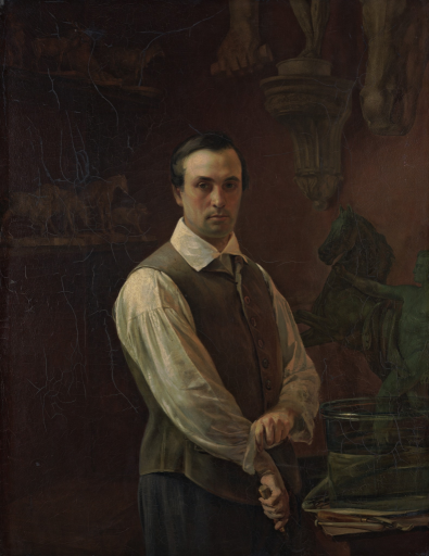 Портрет скульптора барона Петра Карловича Клодта фон Юргенсбург