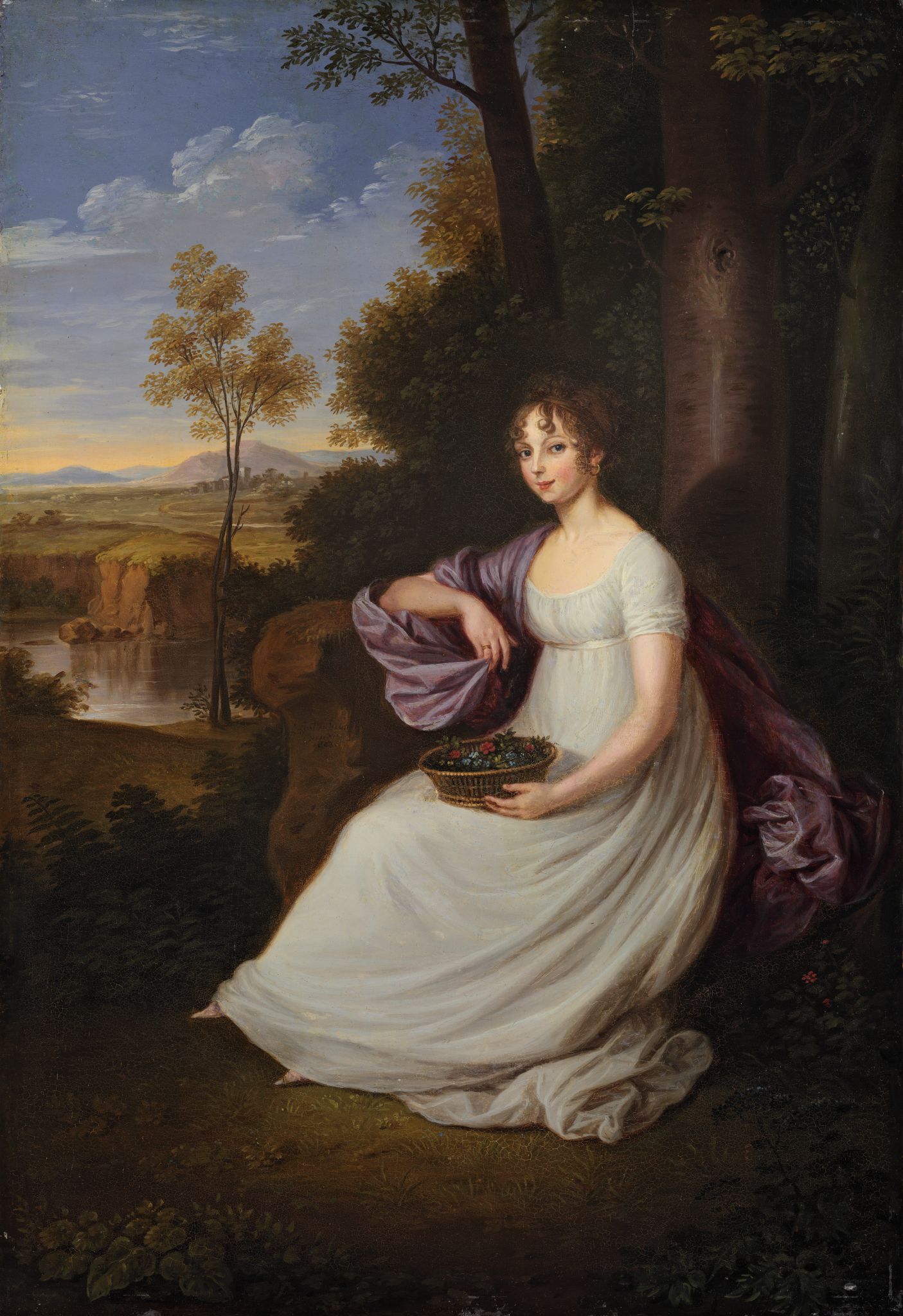 Портрет Бибиковой, Ludwig Guttenbrunn, 1803