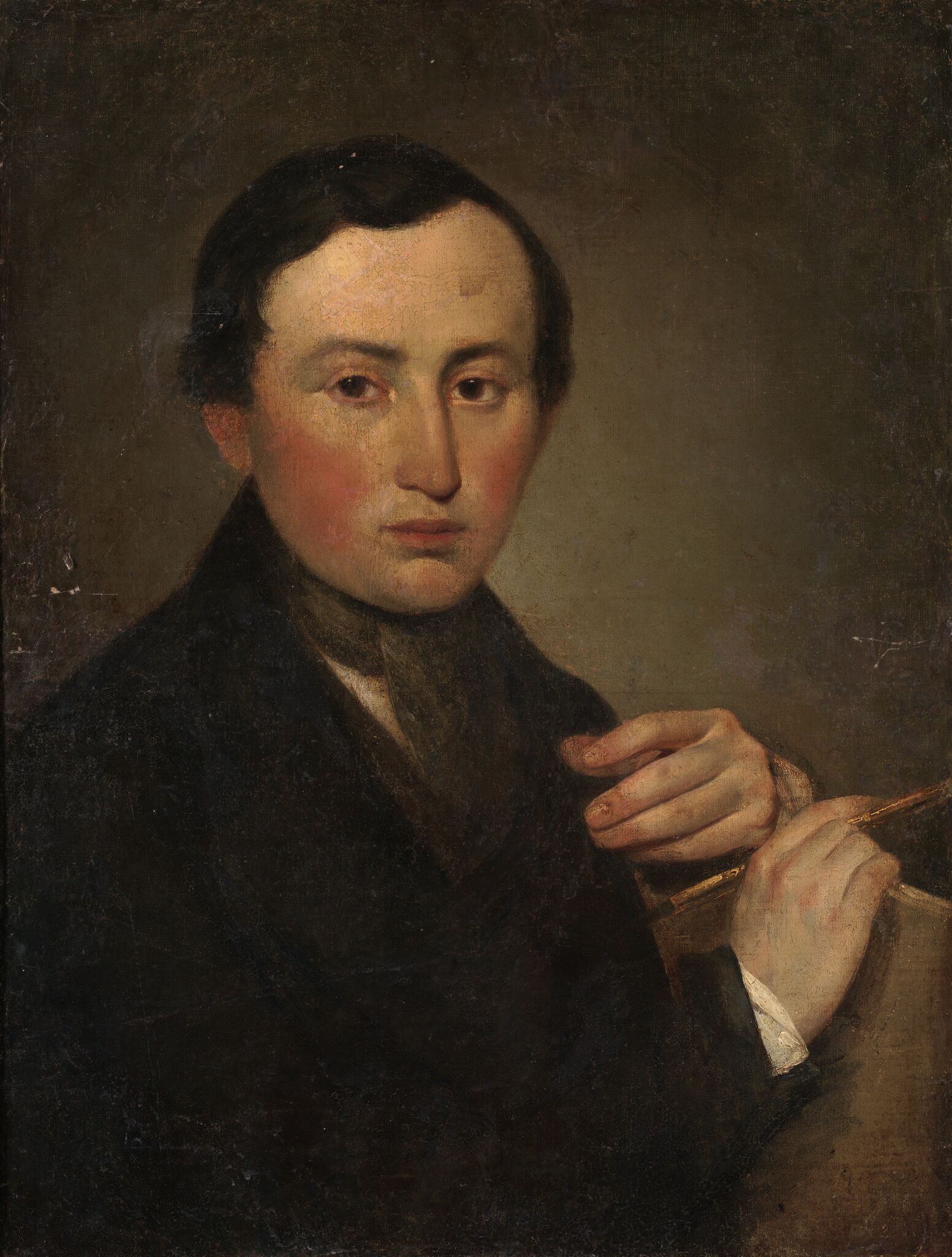 Автопортрет (?), Nikanor Chernetsov, late 1820s