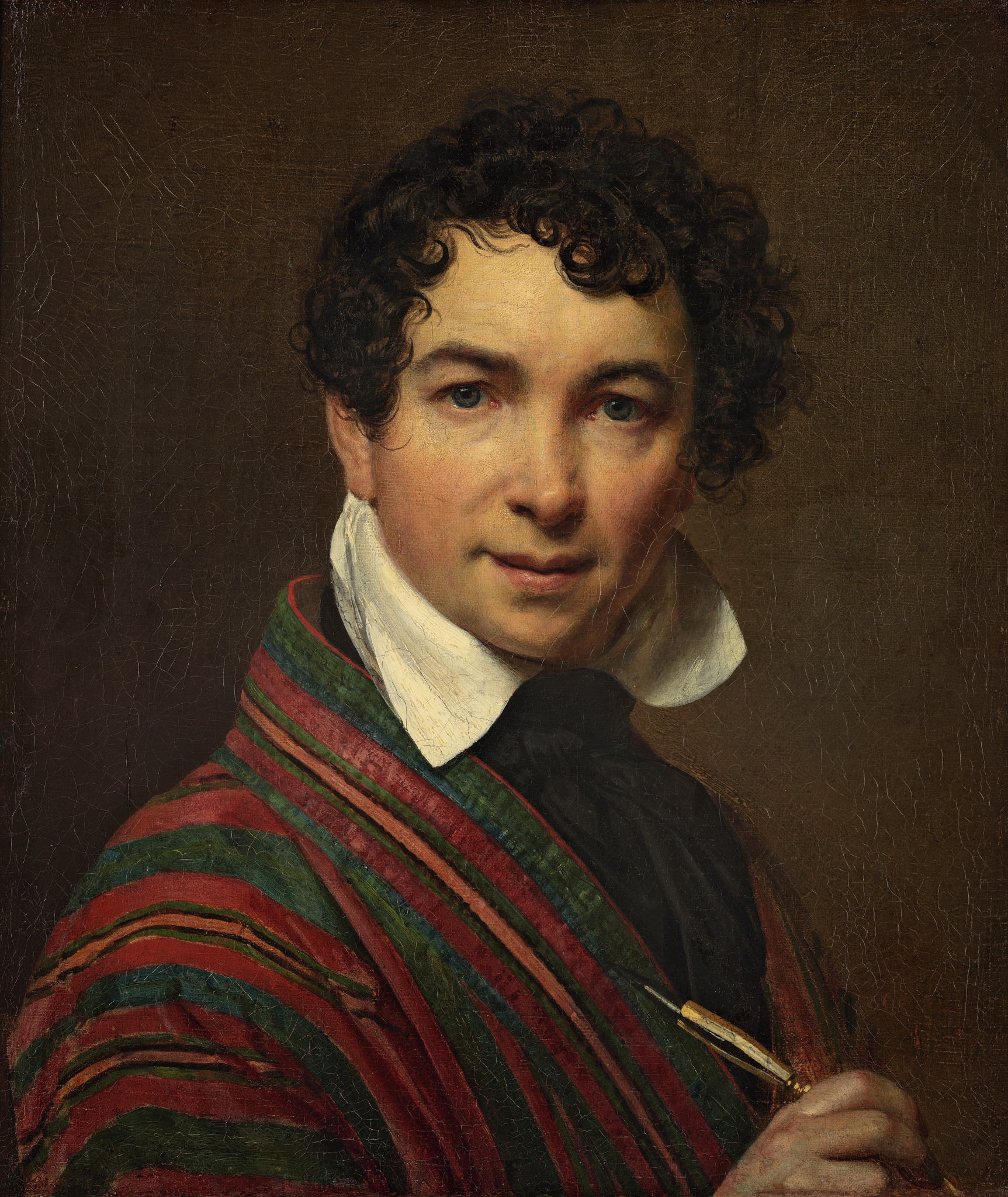 Автопортрет, Orest Kiprensky, 1828