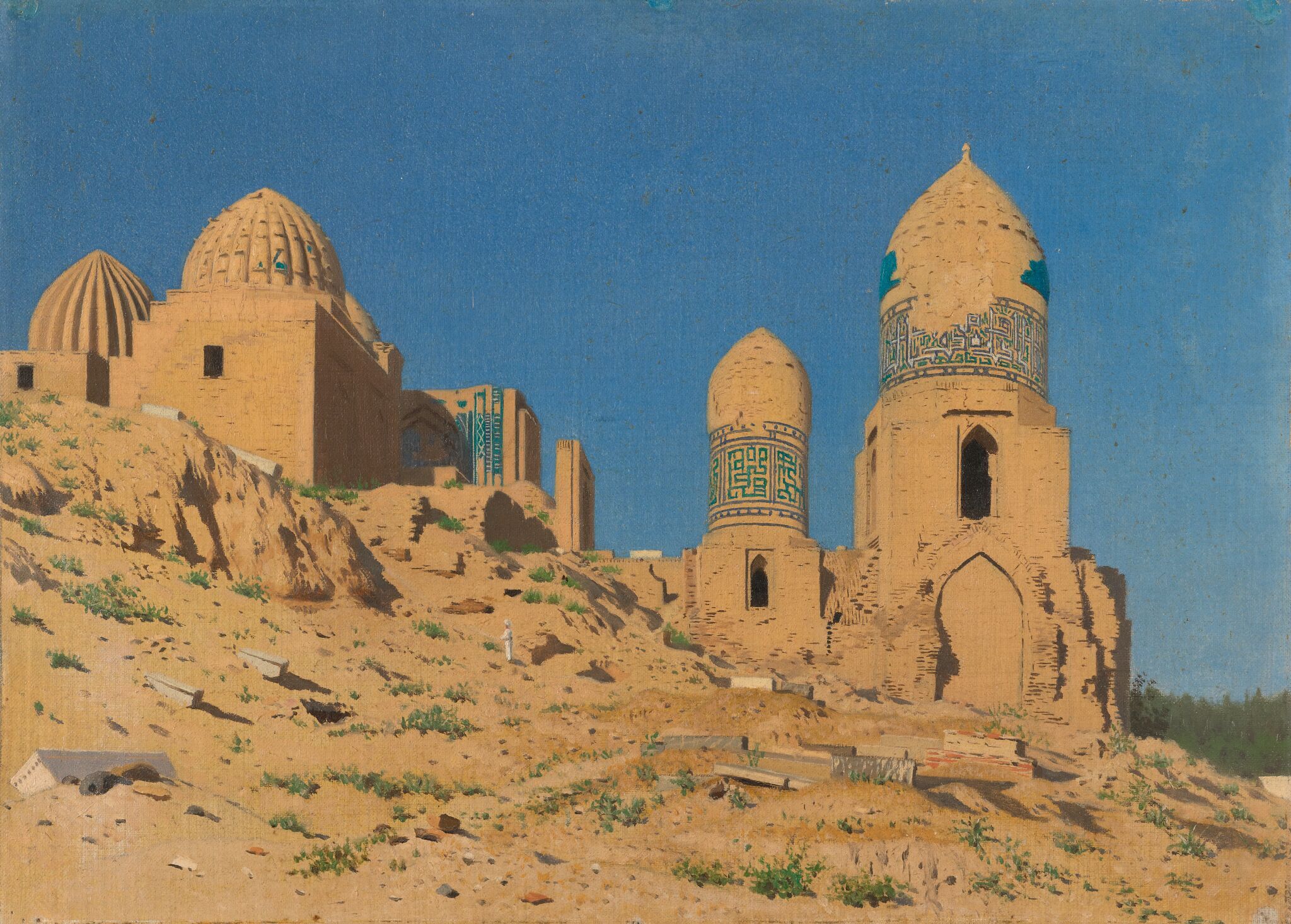 Мавзолей Шахи-Зинда в Самарканде, Vasily Vereshchagin, 1869-1870