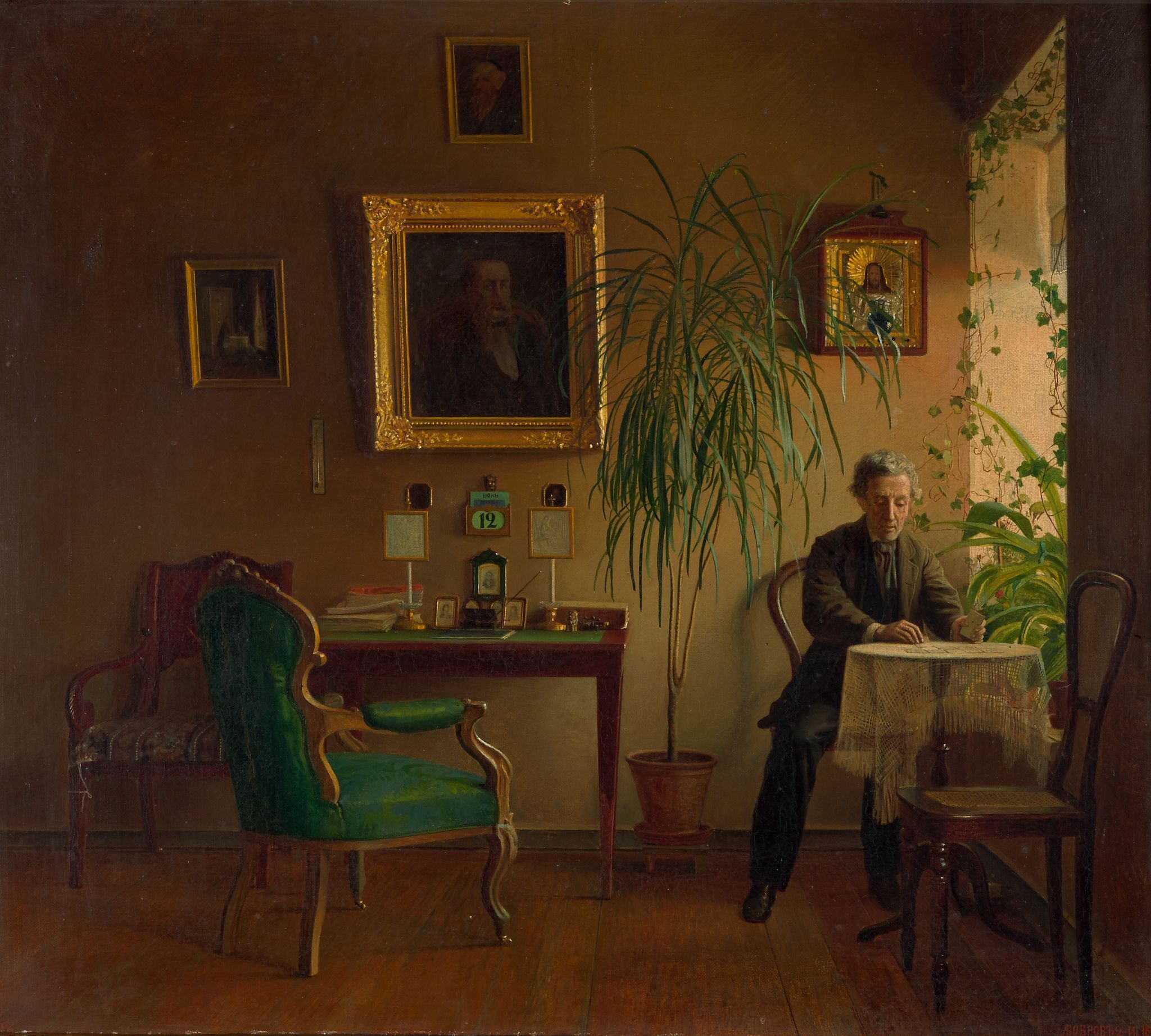 Интерьер, Aleksey Bobrov, 1871