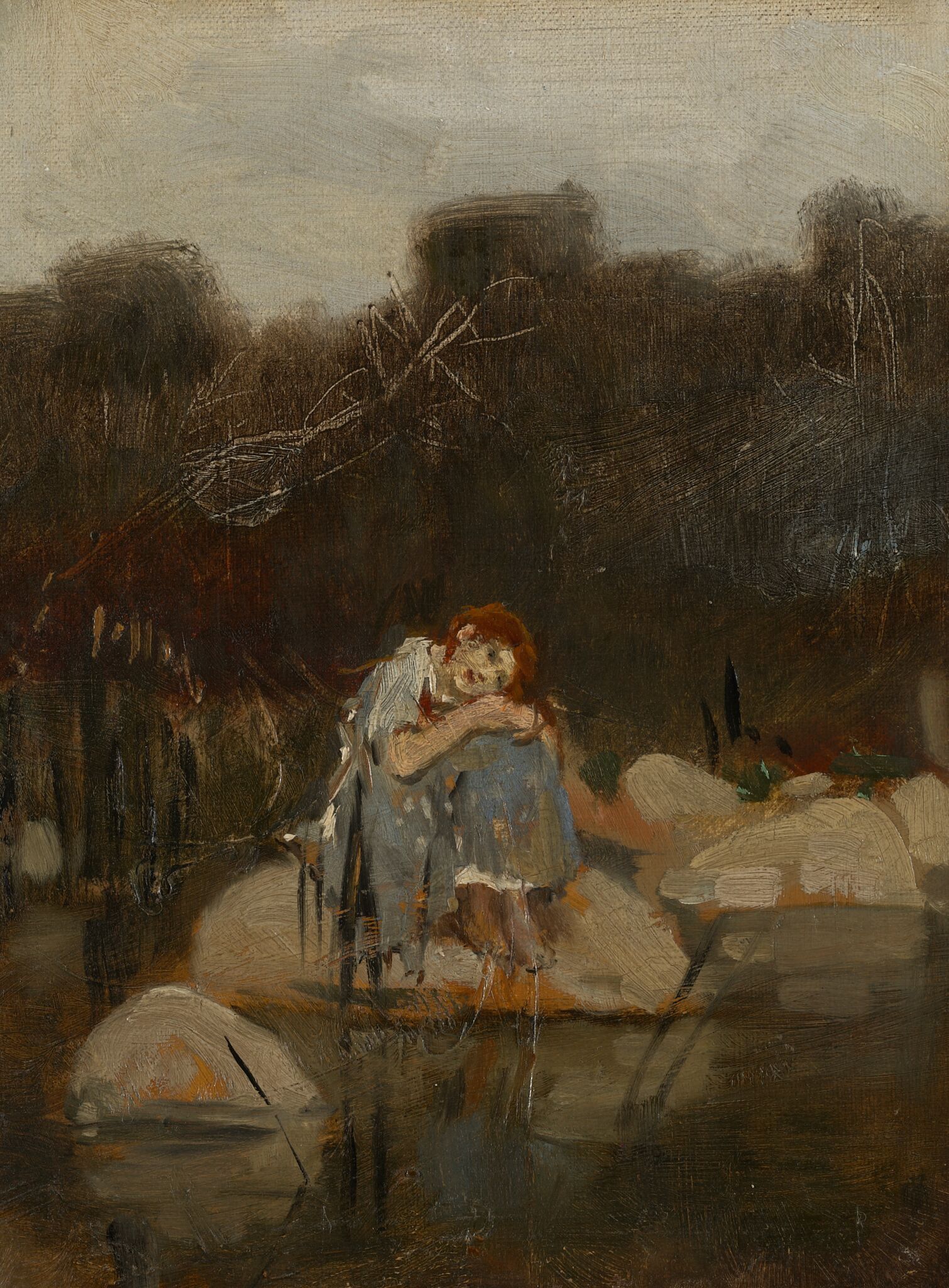 Алёнушка, Viktor Vasnetsov, 1879-1880