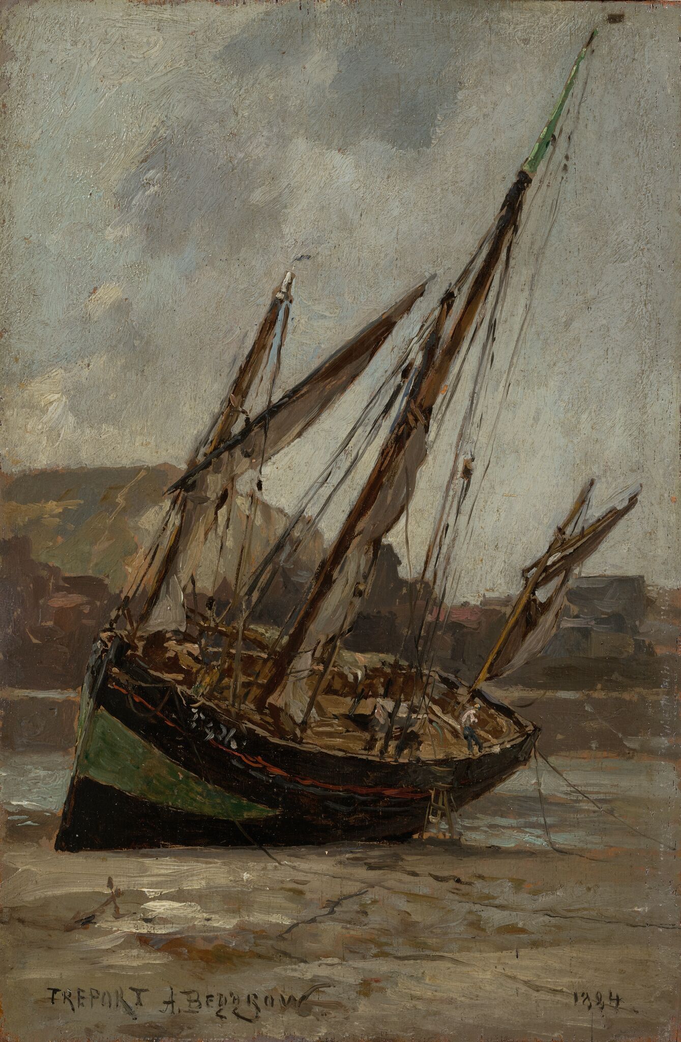 Лодка. Трепор, Aleksandr Beggrov, 1884
