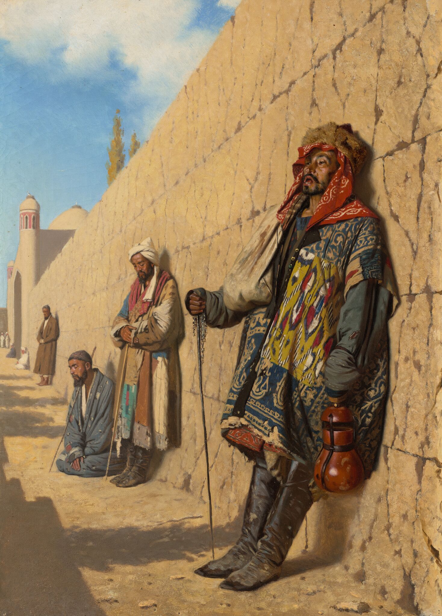 Нищие в Самарканде, Vasily Vereshchagin, 1870